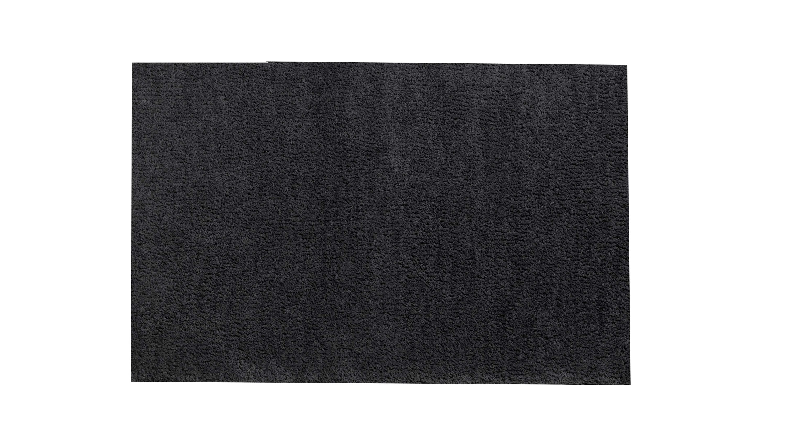 Dunkelgraue rechteckige Badematte Rechteckige Badematte in dunkelgrauer Farbe mit weicher Oberfläche