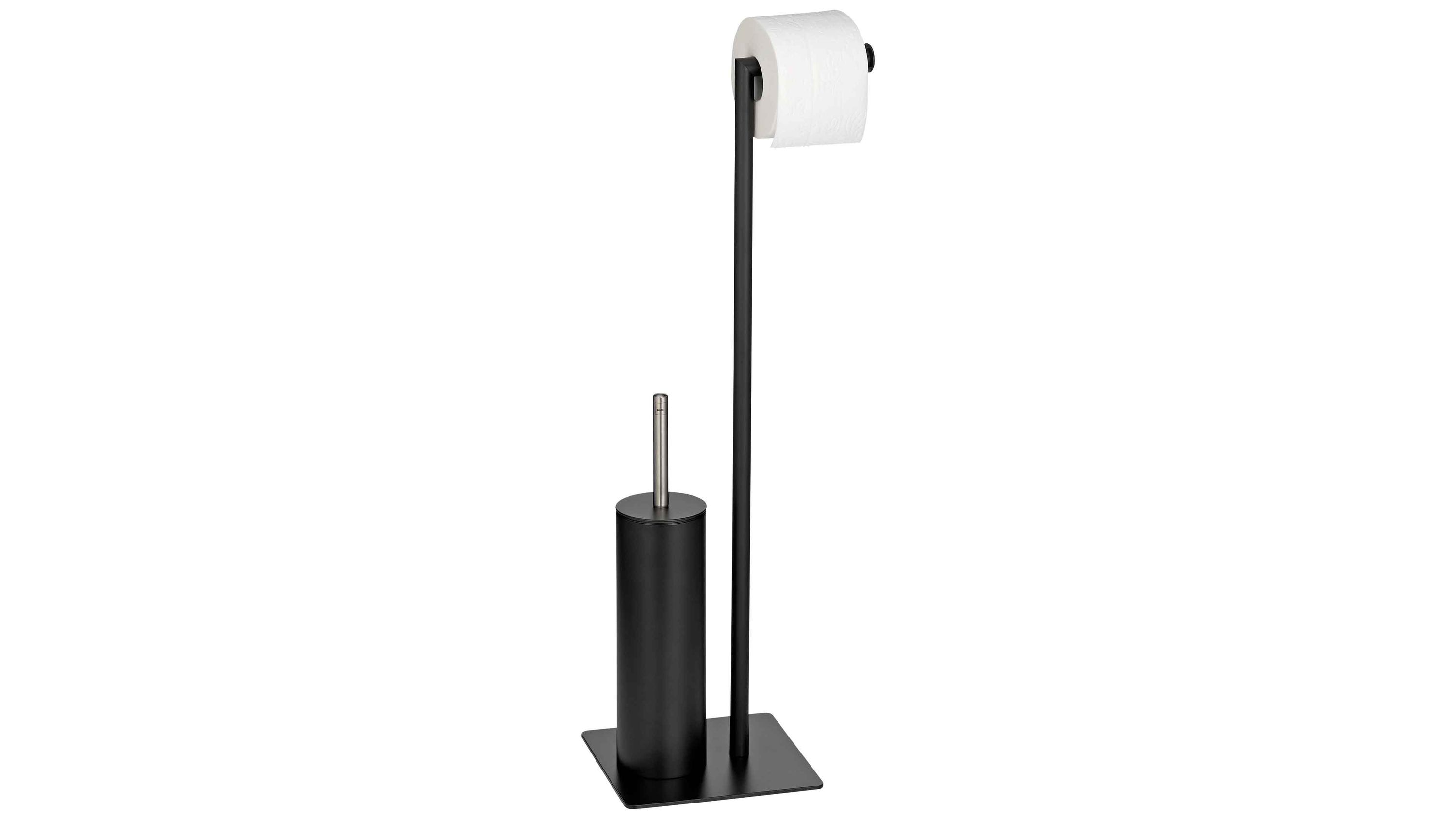kela Toilettengarnitur Style Schwarz - Höhe ca. 71 cm