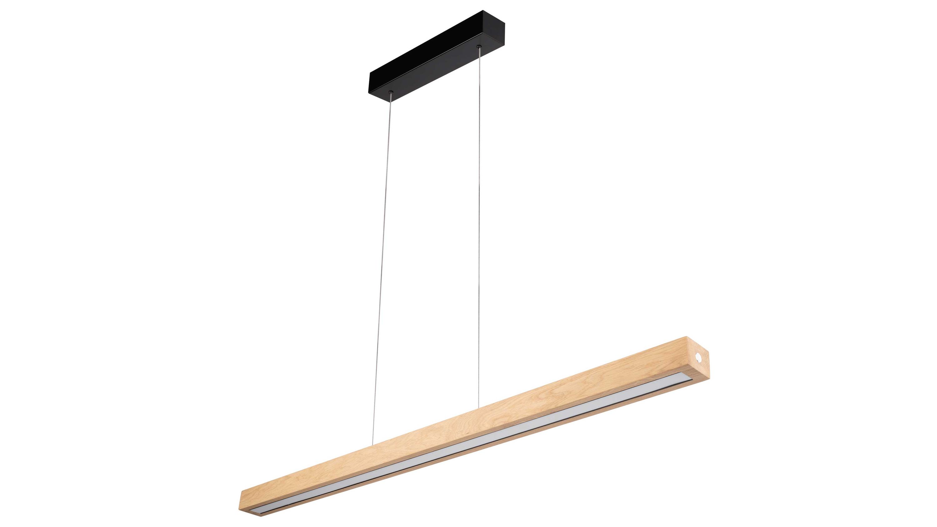 SPOT LIGHT Hängeleuchte Valjevo Eichenholz - Länge ca. 115 cm