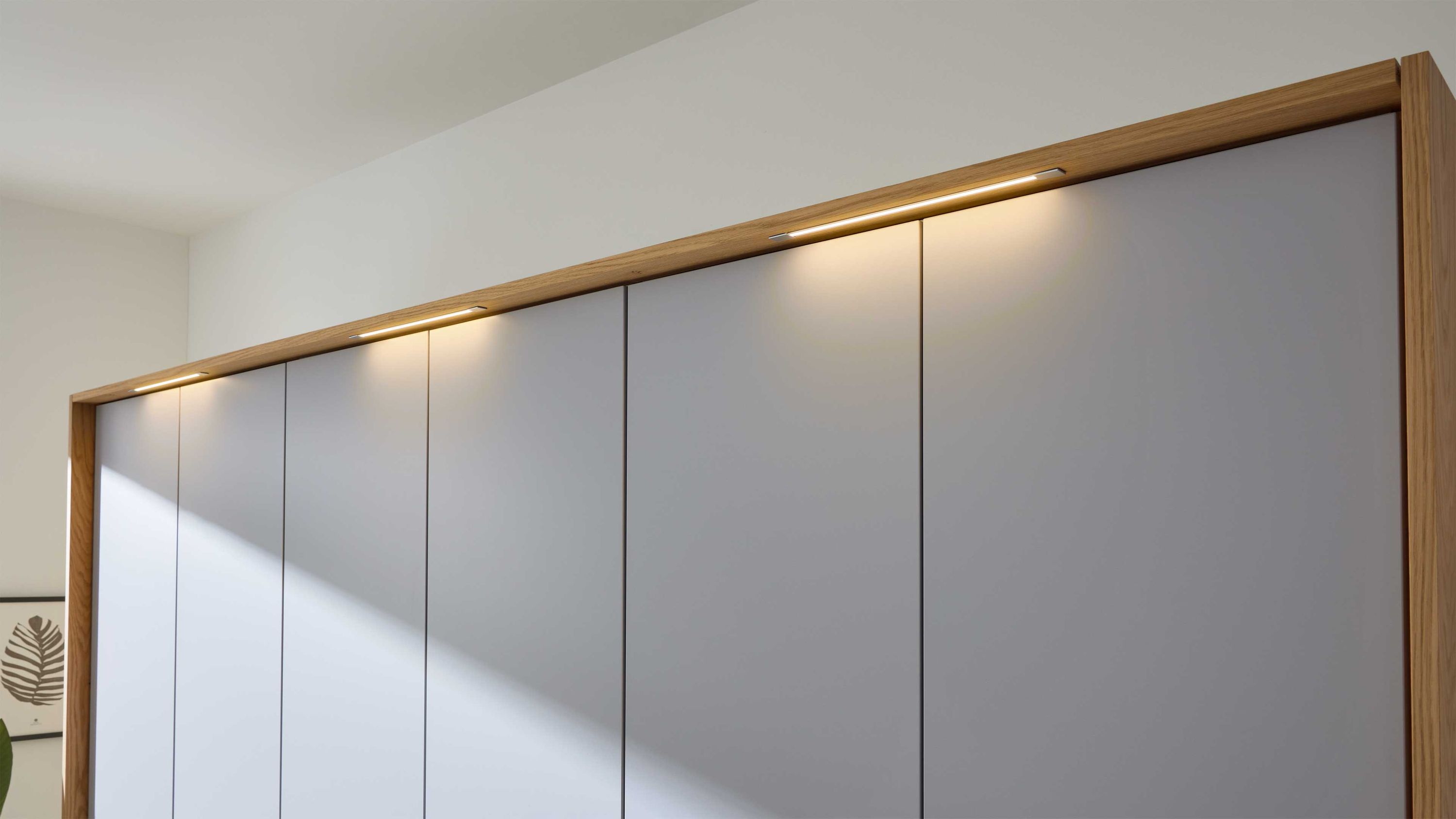 Interliving Kleiderschrank Serie 1207  Stab-Beleuchtungs-Set 90353 dreiteilig