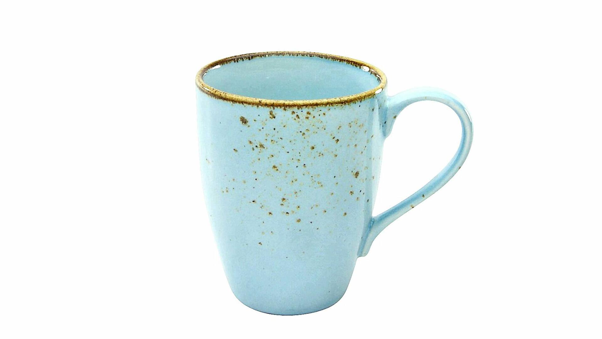 CREATABLE Nature Collection – Kaffeebecher wasserblaues Steinzeug – ca. 300 ml