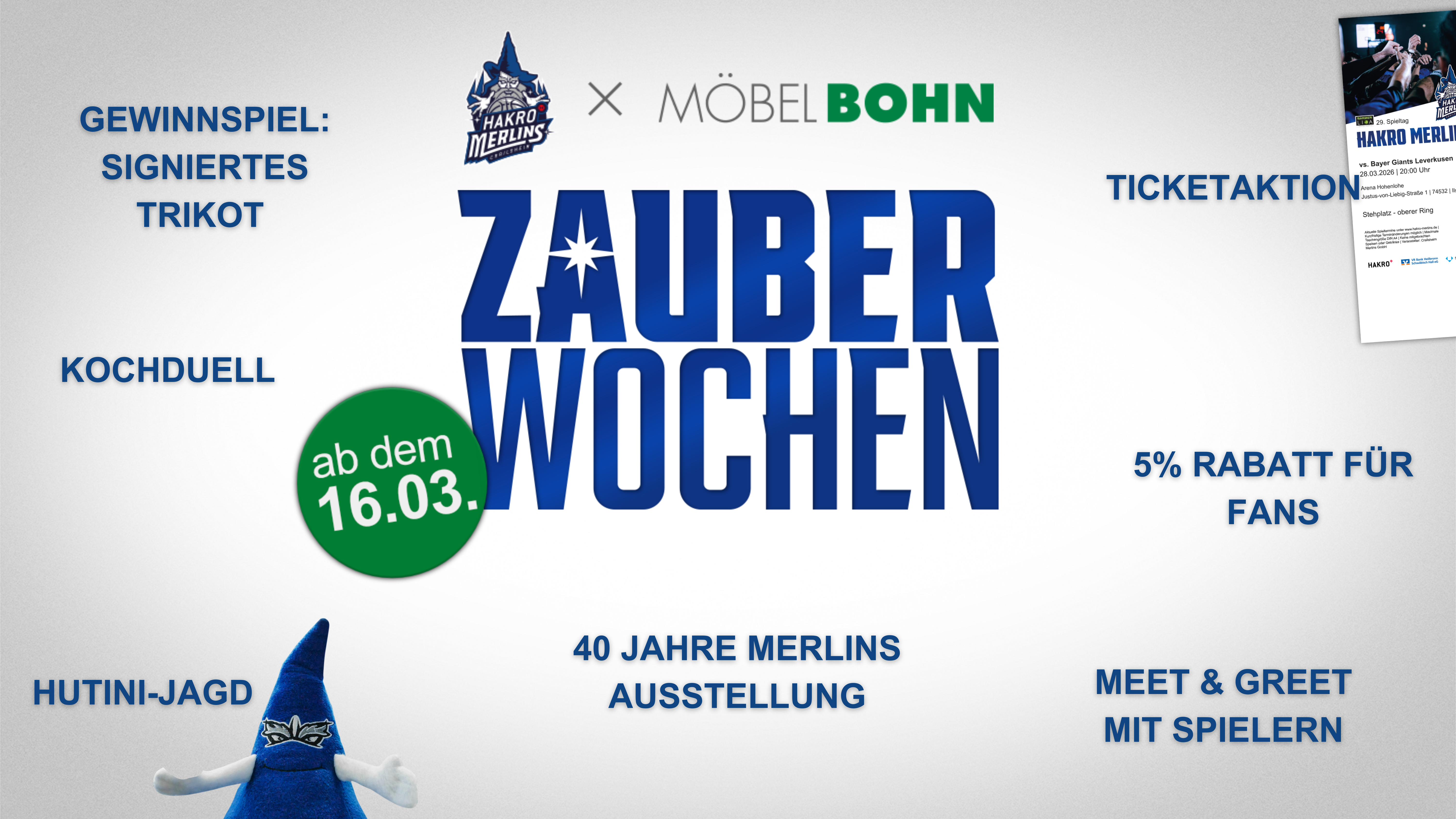 ZAUBERWOCHEN MIT DEN MERLINS BEI MÖBEL BOHN!