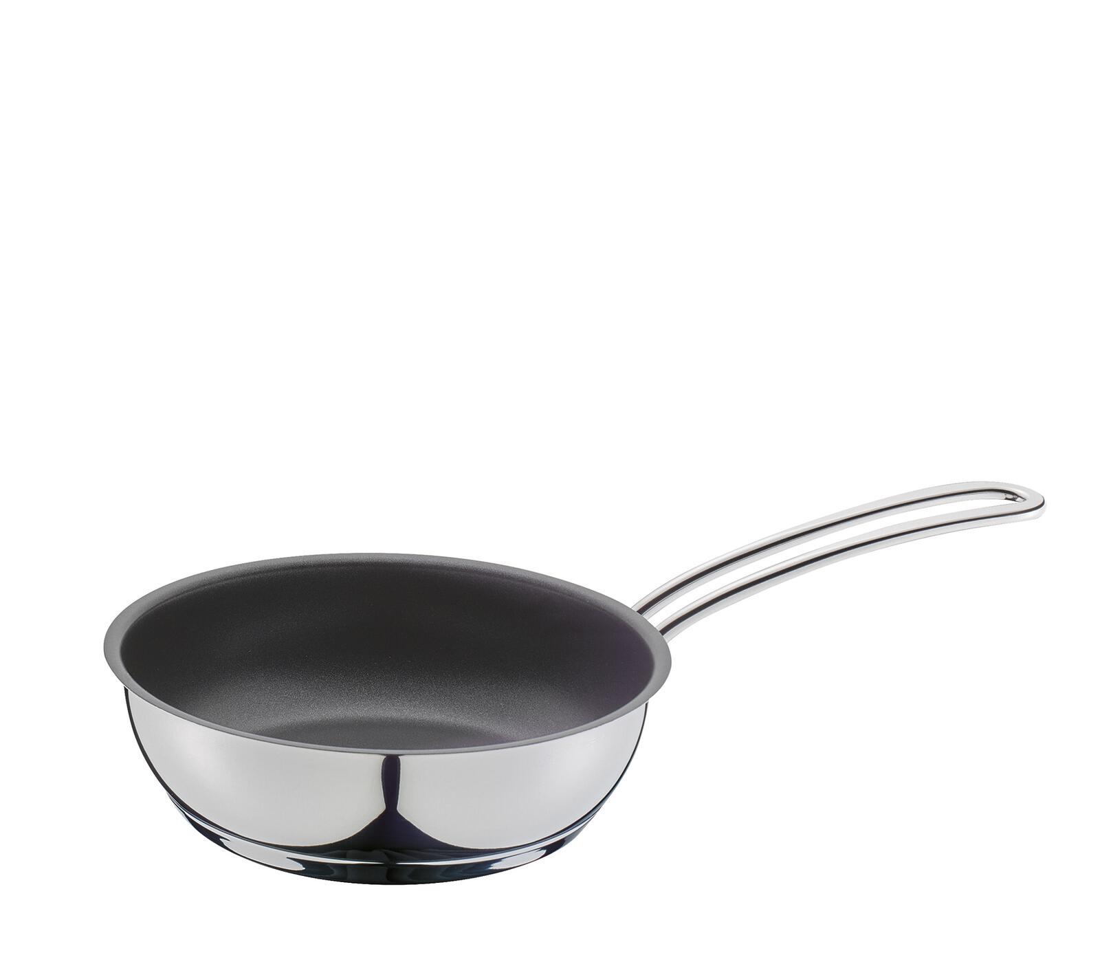 Stahl-Mini-Bratpfanne mit langem Griff