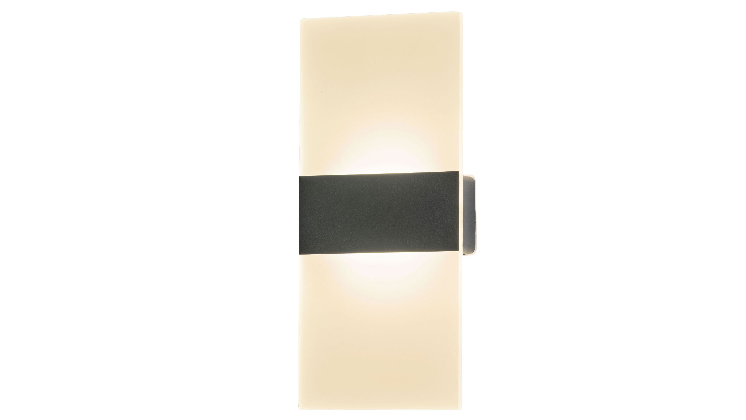FH LIGHTING Akku Leuchten Serie Magnetic schwarzes Metall & weißes Acrylglas - ca. 10 x 23 cm