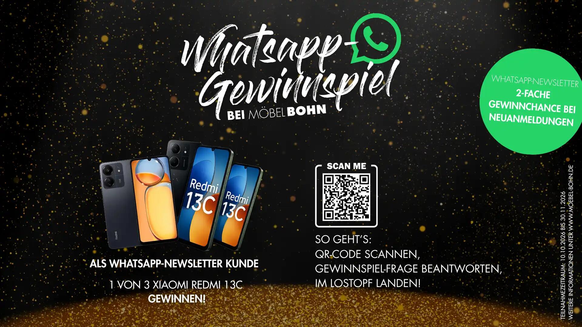 DAS GROSSE SMARTPHONE-GEWINNSPIEL BEI MÖBEL BOHN!