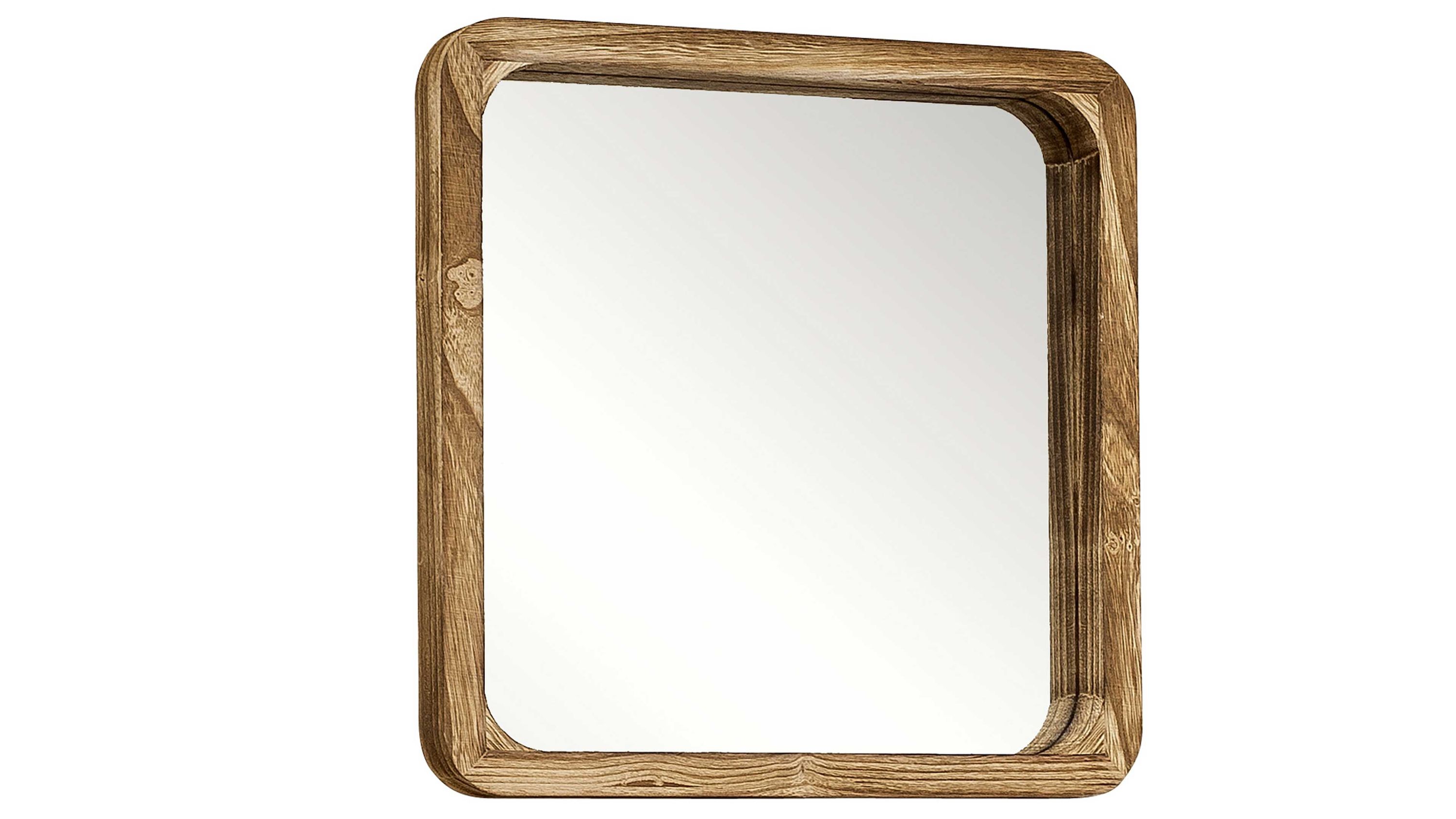 Wandspiegel Mambo Blauglockenbaumholz  ca. 35 x 35 cm