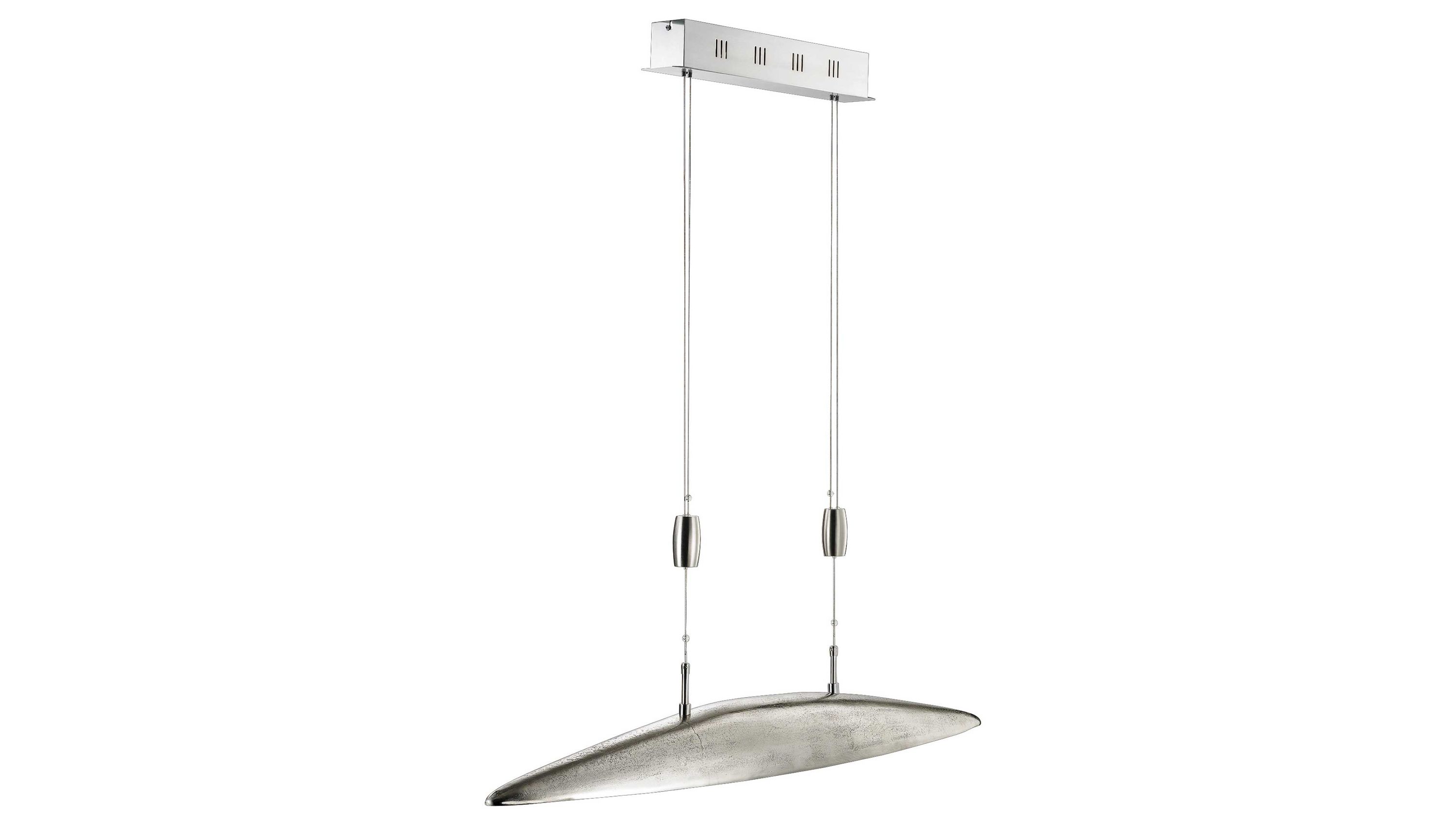 FH Pendelleuchte bzw. Hängelampe Colmar Nickel  Länge ca. 105 cm