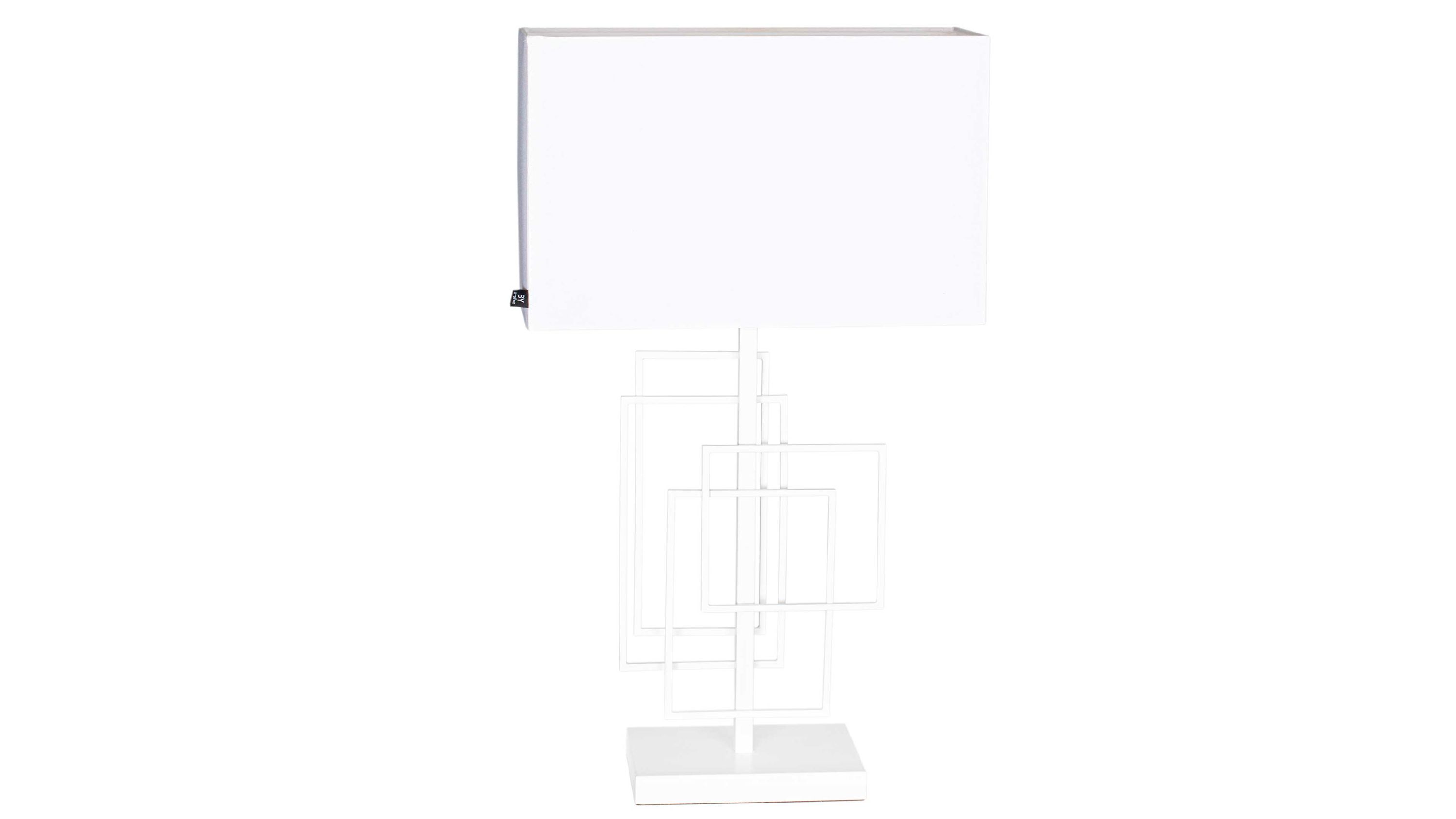 BY RYDÉNS Leuchten Serie Paragon - Tischleuchte Weiß & Mattweiß - Höhe ca. 69 cm