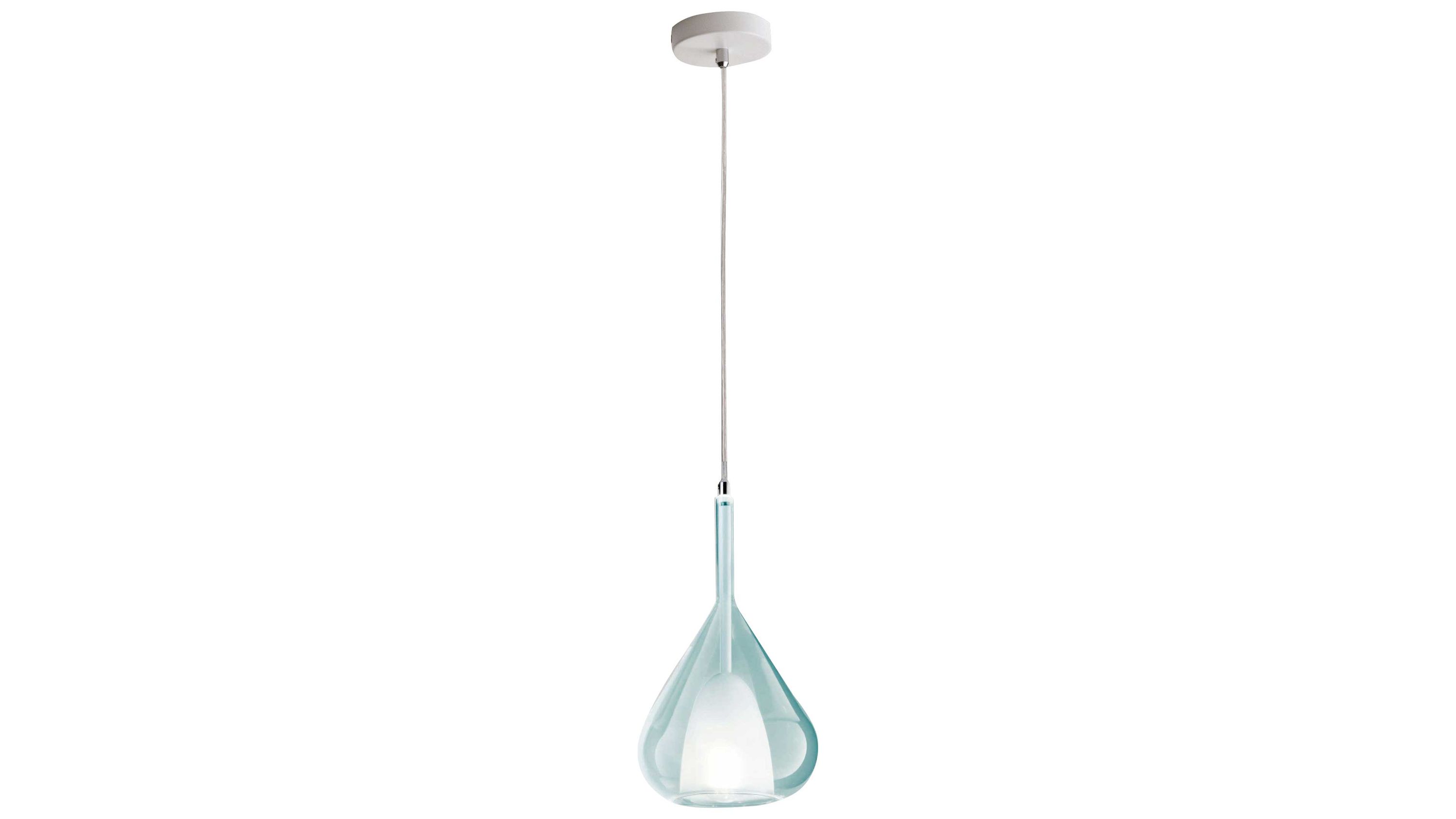 FABAS LUCE Leuchten Serie Lila azurblaues Glas - Durchmesser ca. 20 cm
