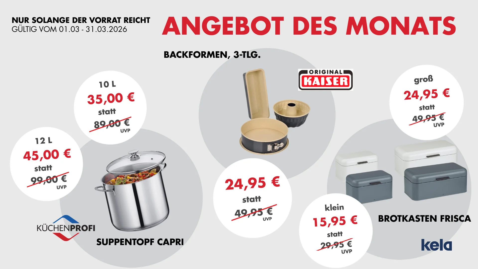 ANGEBOT DES MONATS