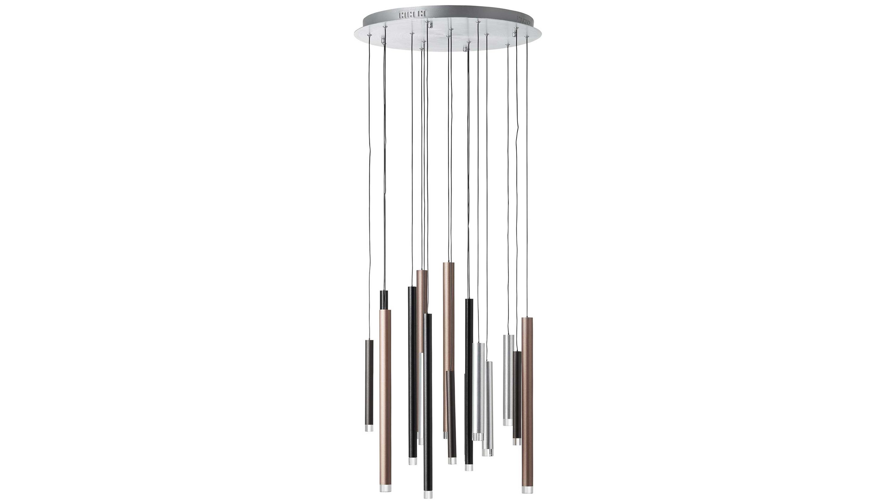 Brilliant Pendellampe Cembalo Aluminium & Acryl  Durchmesser ca. 55 cm