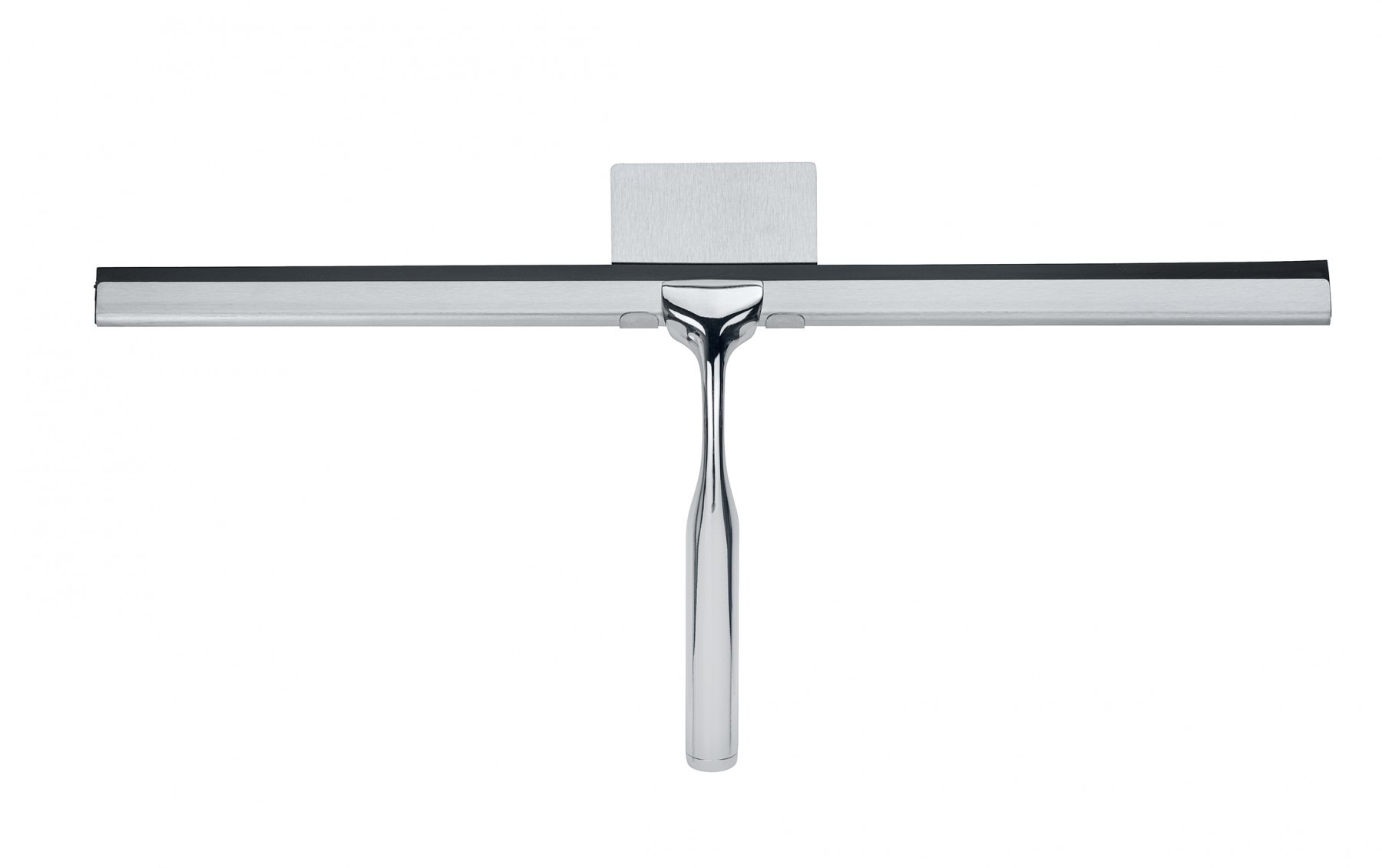 Badezimmerwischer Terni Jumbo aus Edelstahl Badezimmerwischer  mit Wandhalterung