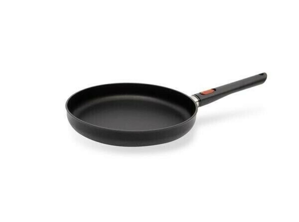 WOLL Flachpfanne Eco Lite Schwarz Rund Antihaft 28 cm Durchmesser Gussaluminium