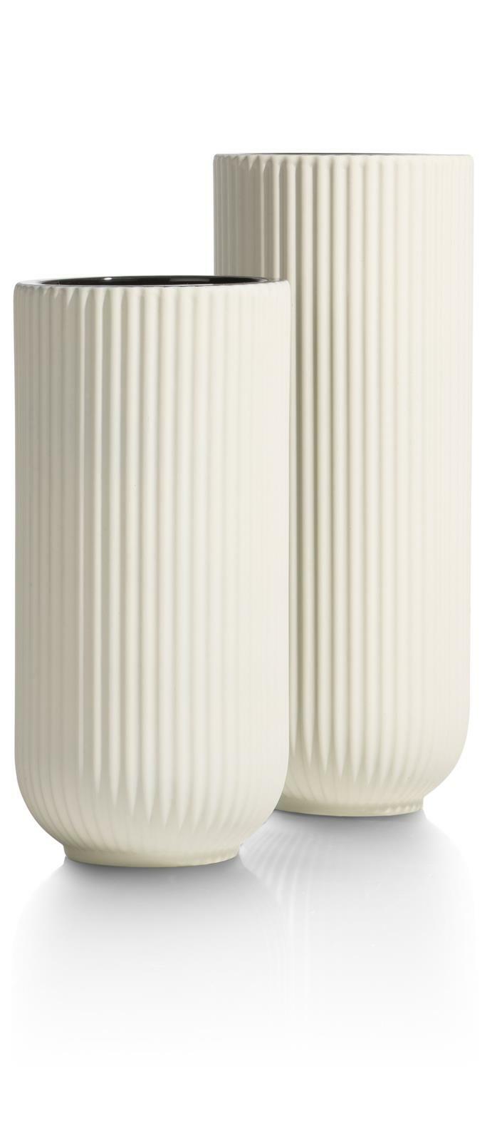 Habufa Meubelen Blumenvase COCOmaison Haley Weiß Keramik 29 cm