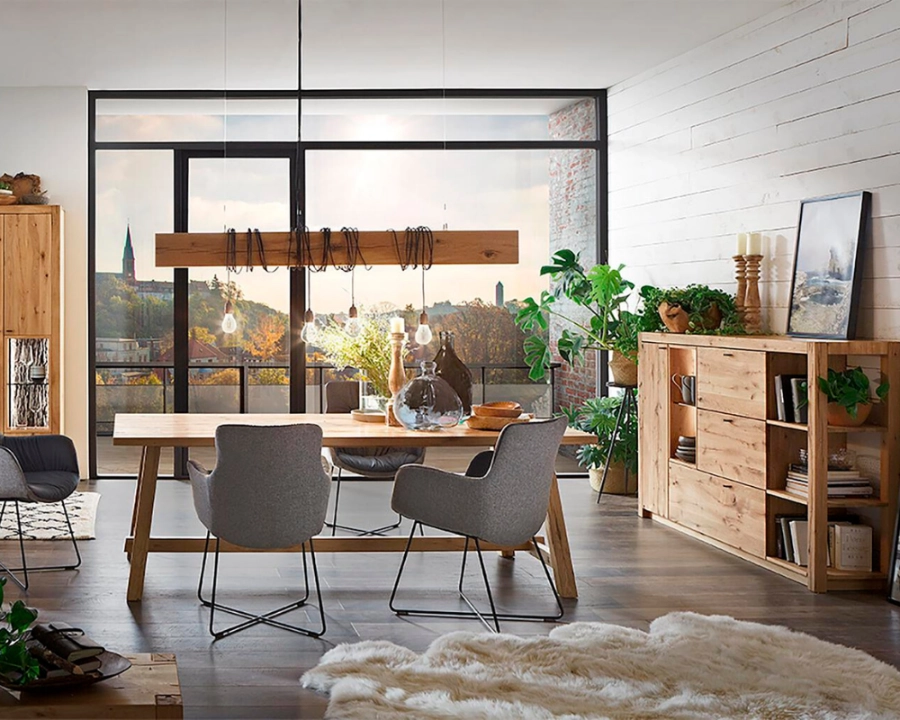 Zeitgemäß eingerichtetes Büro mit funktionalem Design und stilvollen Details Modernes Büro mit Schreibtisch, Stuhl, Regalen und Deko, klar strukturiert und hell gestaltet