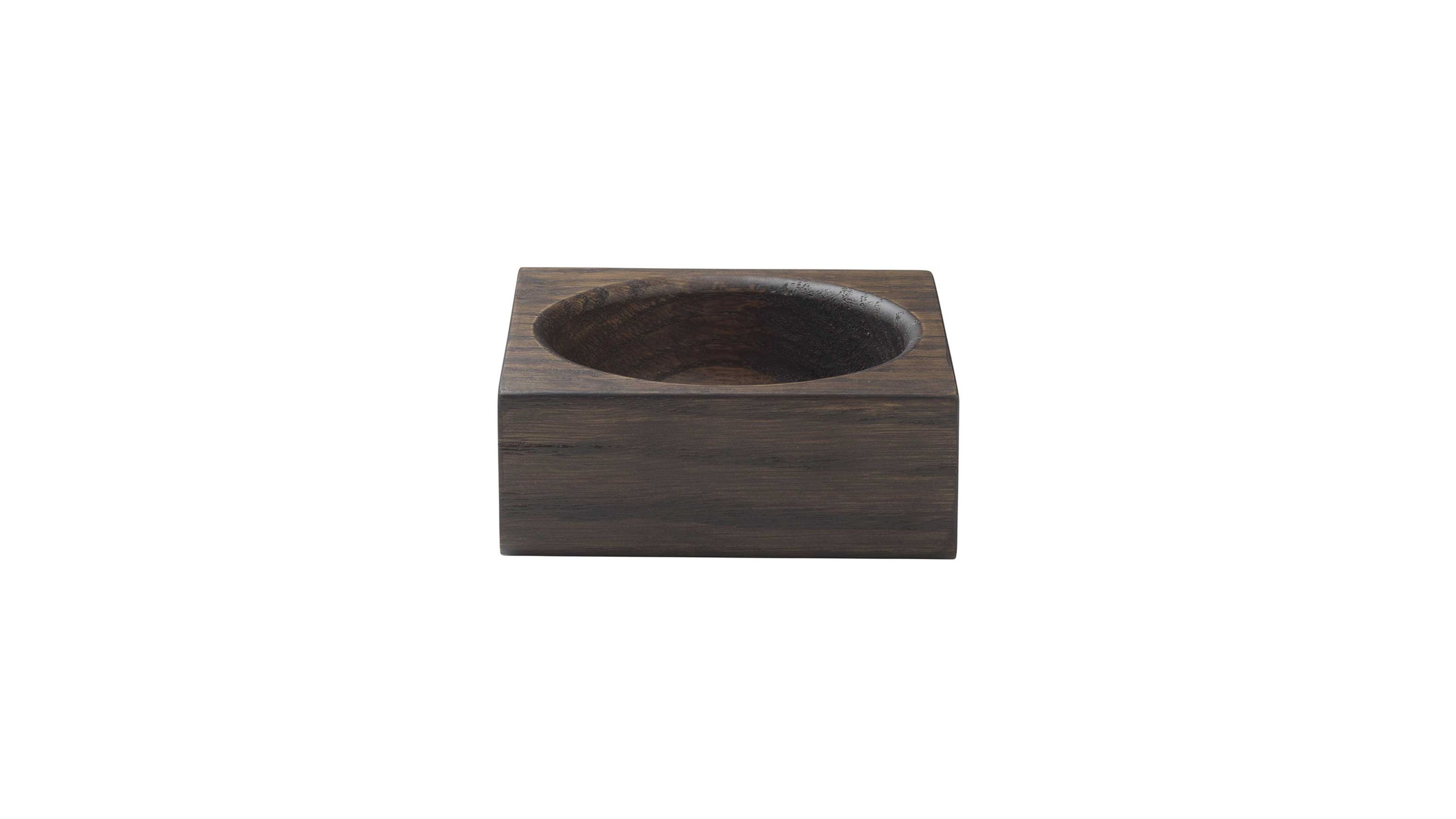 blomus Ablageschale Modo dunkle Eiche  ca. 10 x 10 cm
