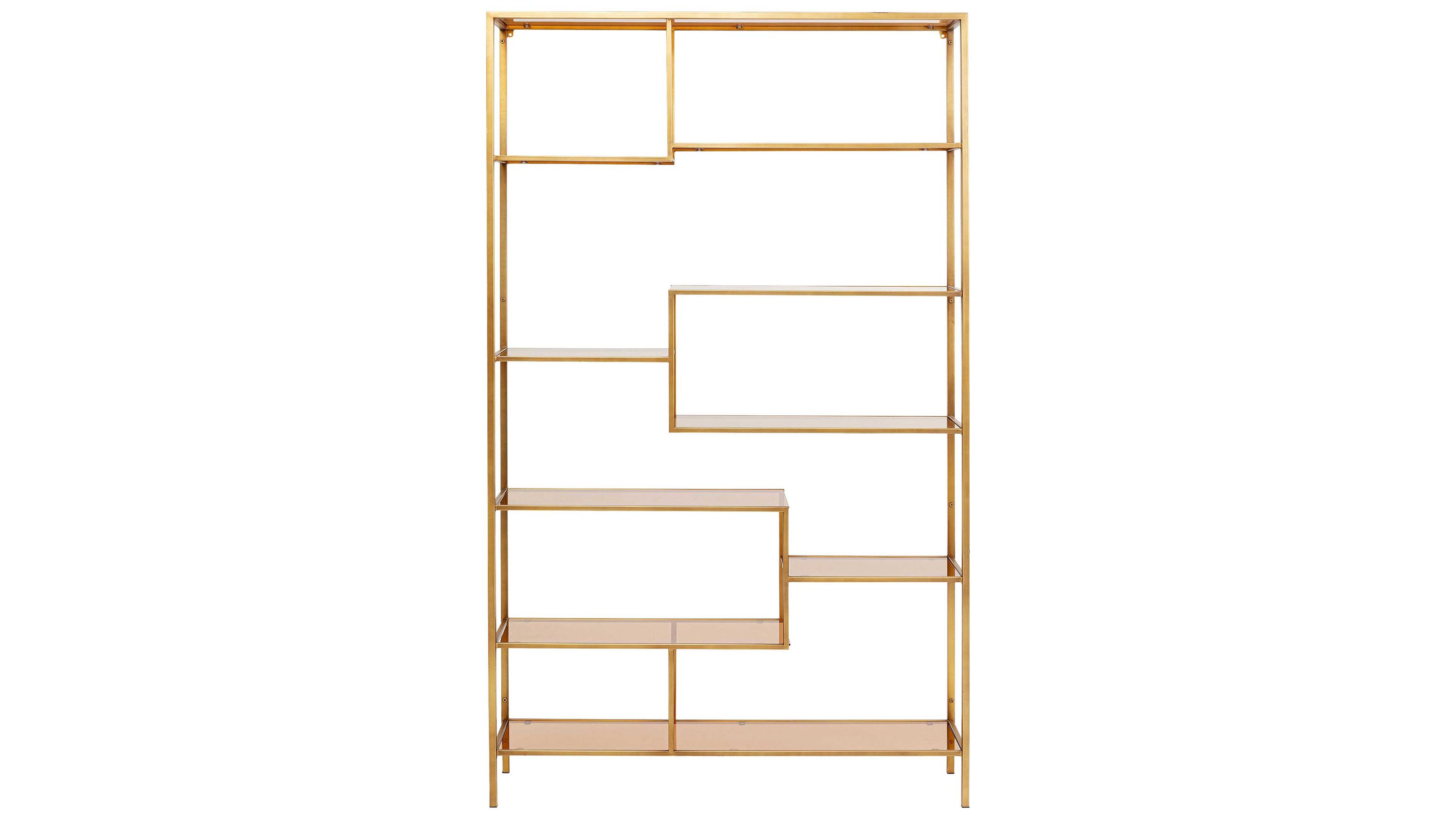 KARE DESIGN Regalserie Loft Gold & Hellbraun - ca. 115 x 195 cm