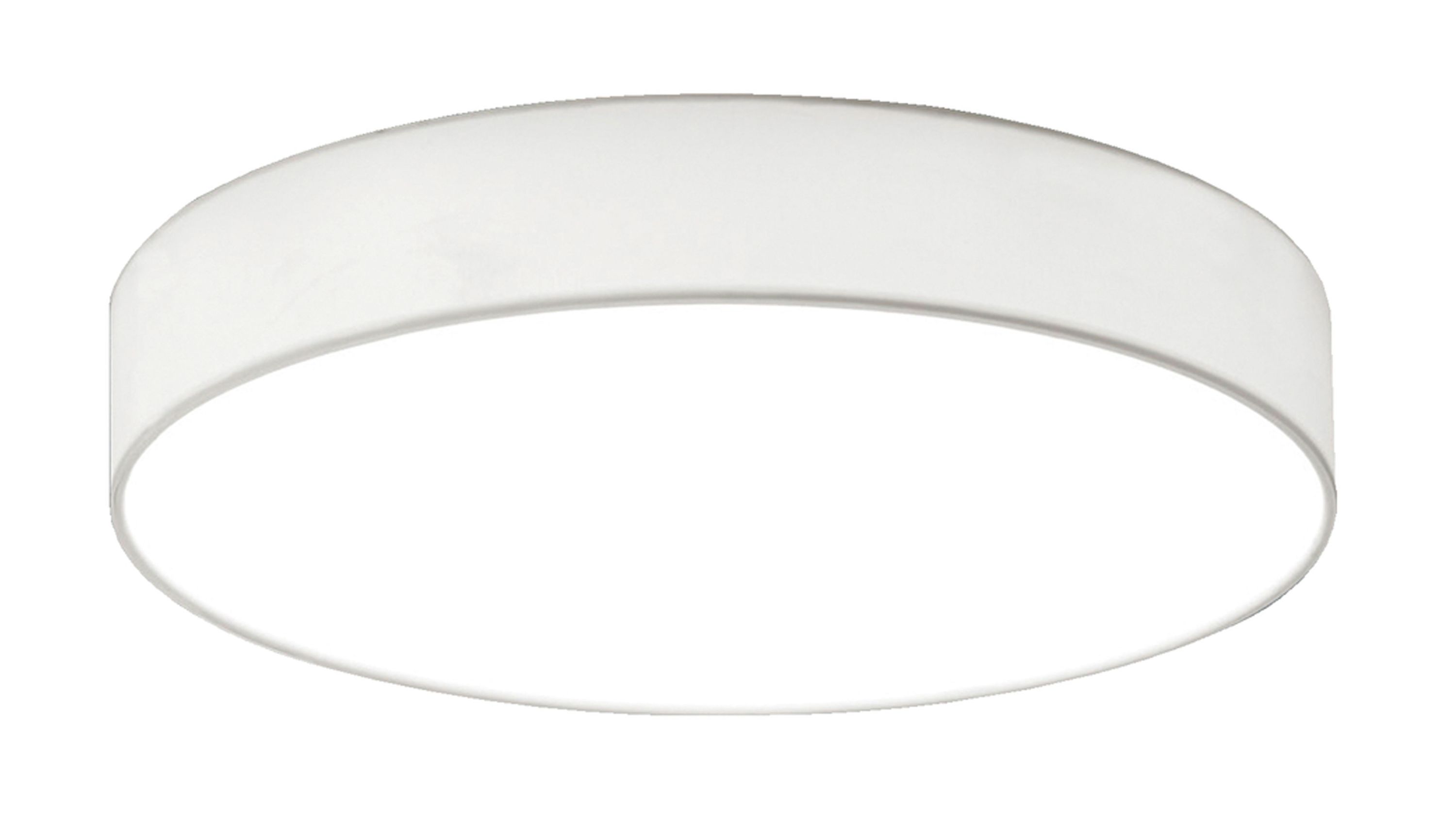 TRIO LED-Deckenleuchte Lugano weißer Lampenschirm  Durchmesser ca. 40 cm