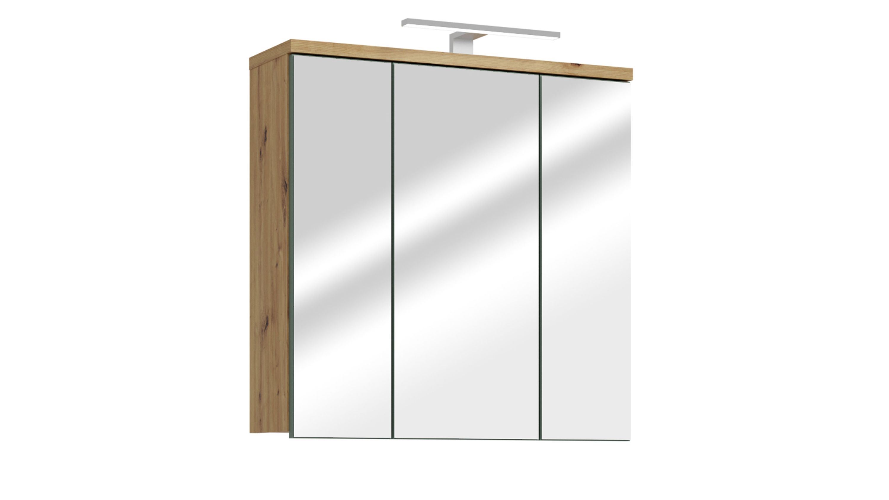 Badezimmerprogramm Veris - Spiegelschrank Artisan Eiche  ca. 69 x 68 cm