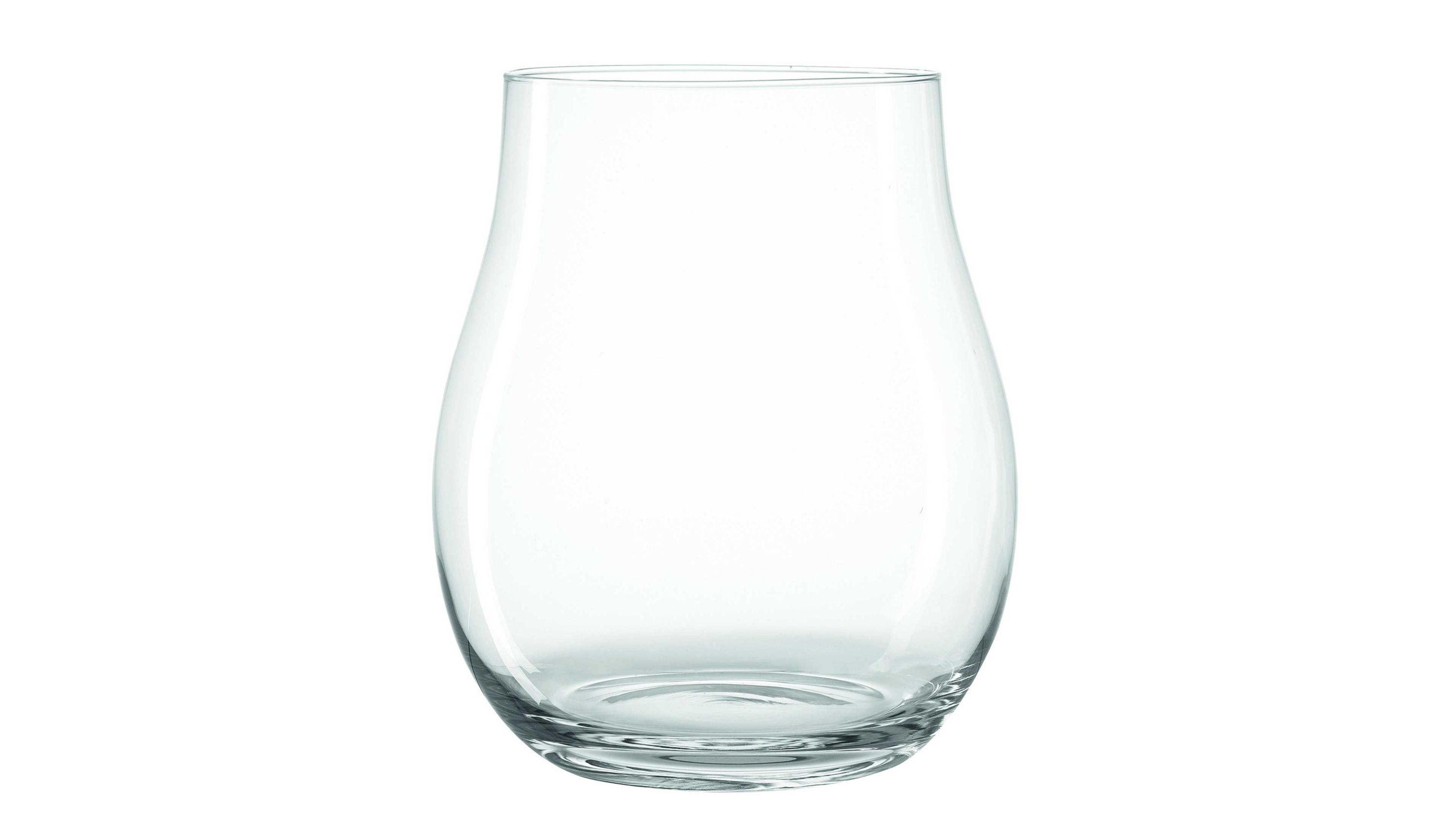 LEONARDO Windlicht Giardino Klarglas mit Eisboden  Durchmeser ca. 23 cm