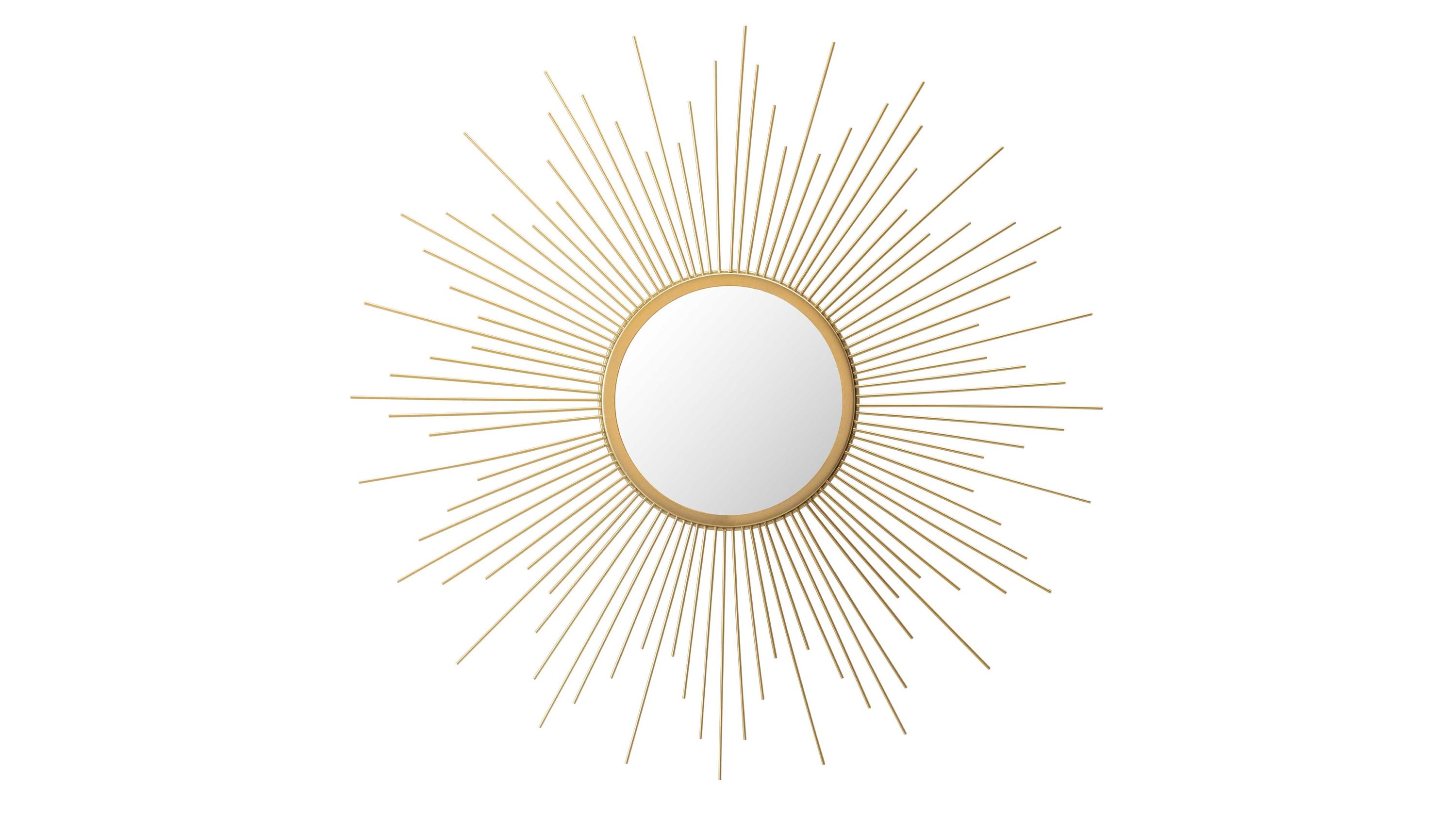 Dekospiegel Sunny Gold - Durchmesser ca. 60 cm