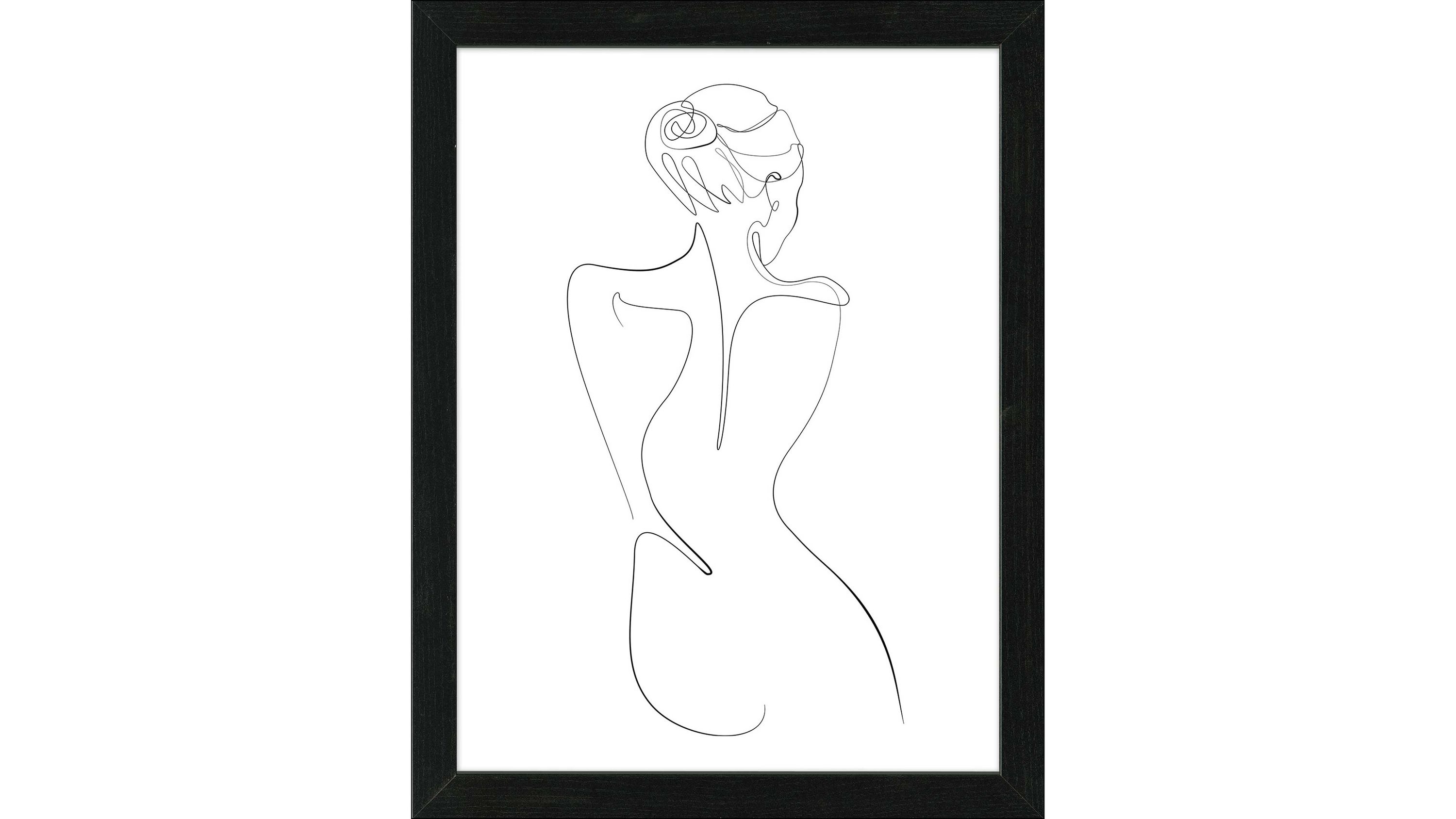 PRO®ART Kunstdruck Scandic Living Line Art Back View II - ca. 35 x 45 cm