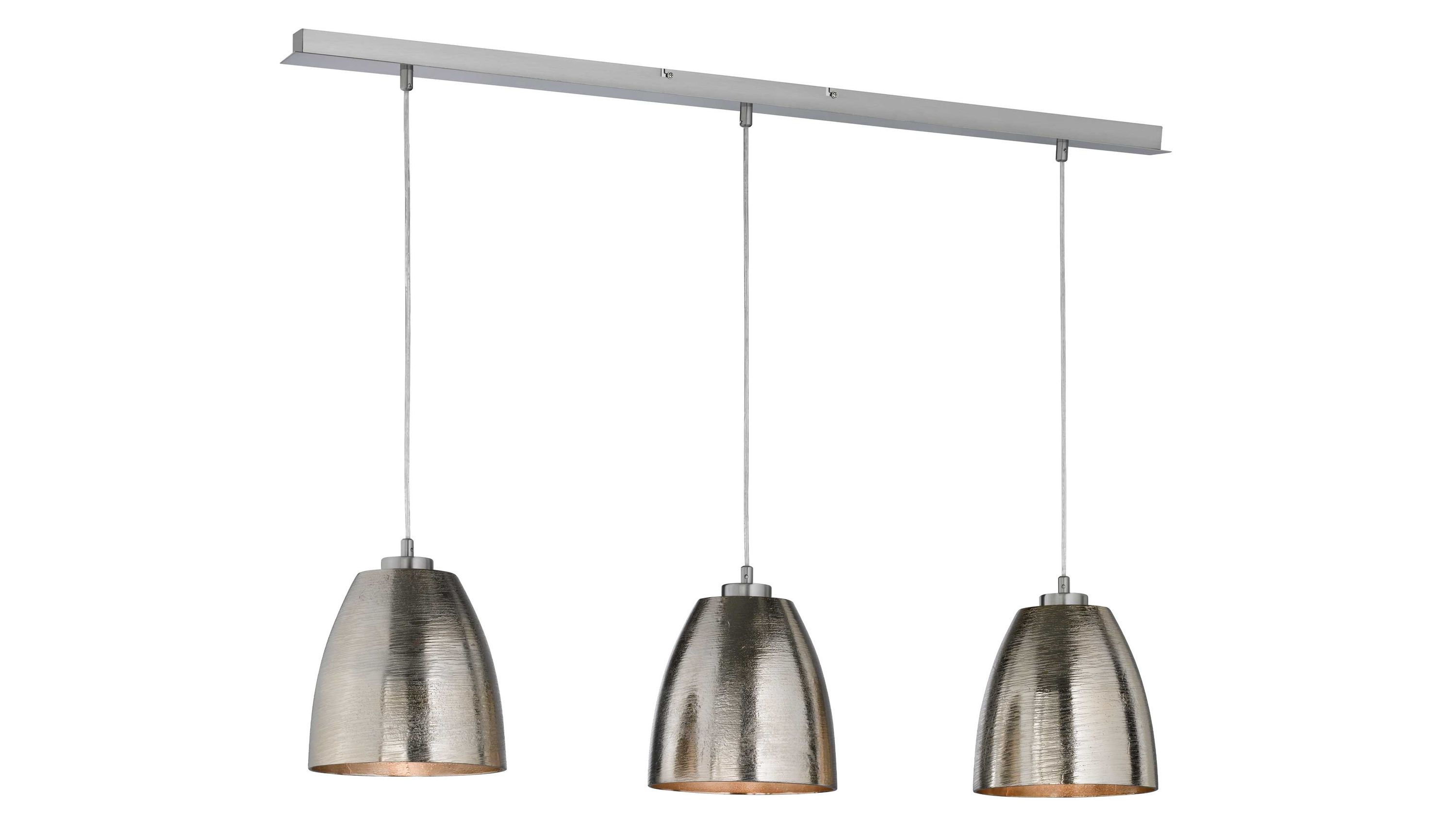 FH Shine Hängelampe Cannes Nickel  Länge ca. 107 cm