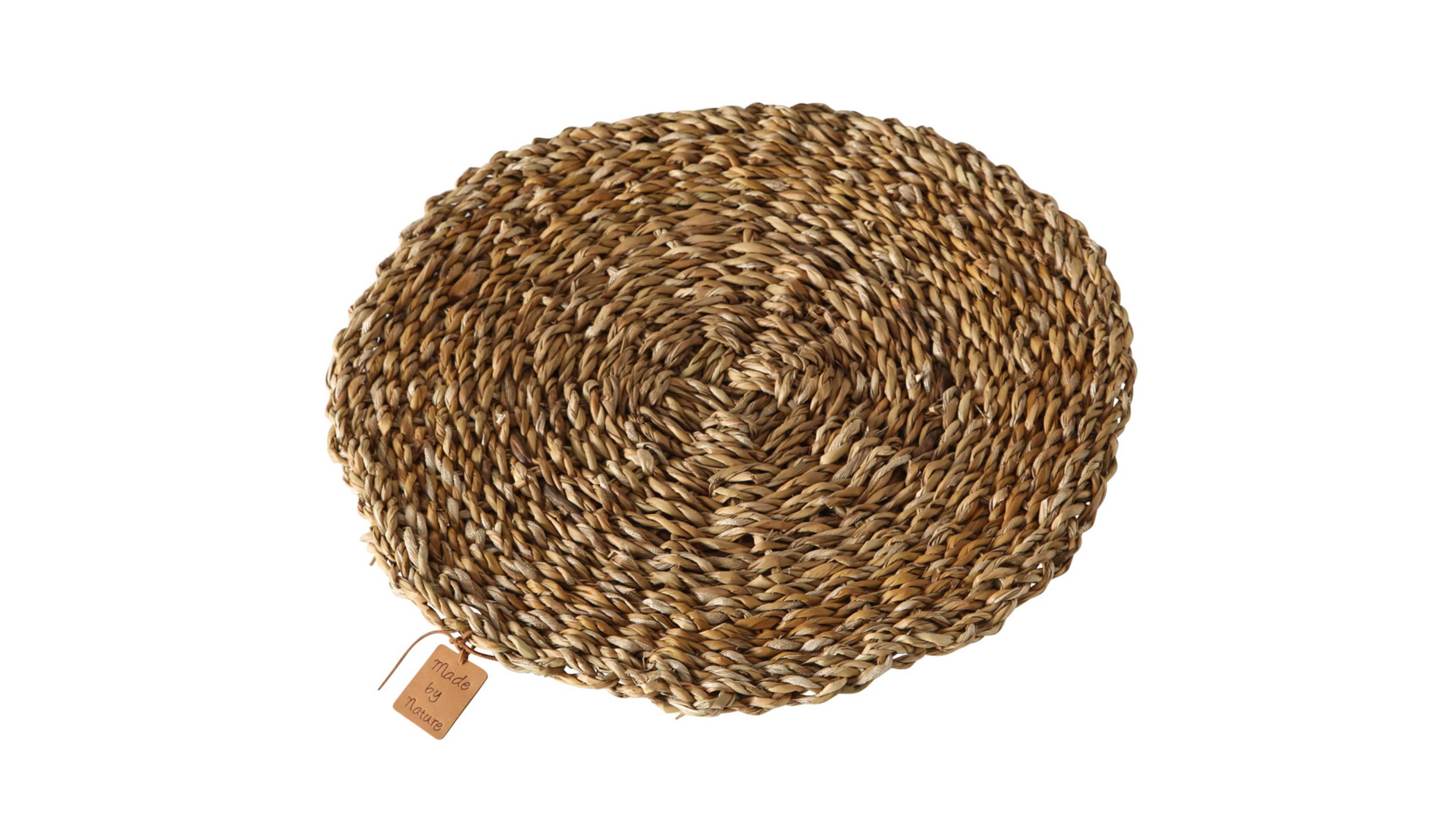 Platzset Sophy Seegras - Durchmesser ca. 40 cm