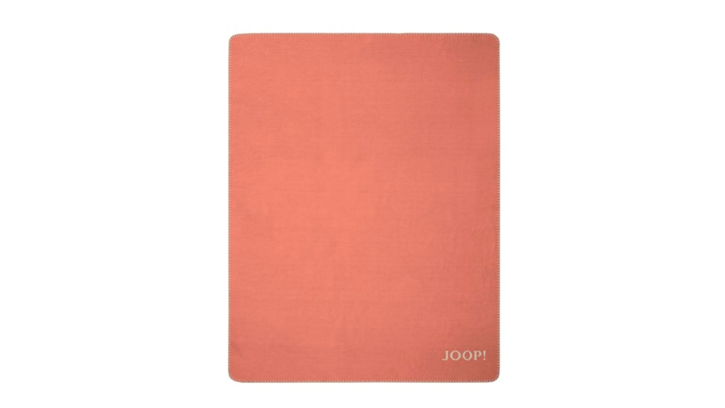 JOOP! Wohndecke Uni Doubleface Kupfer & Sand  ca. 150 x 200 cm