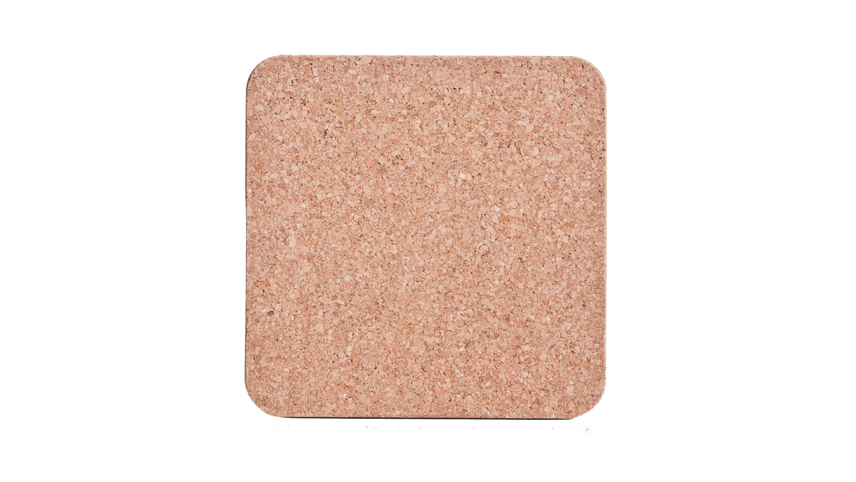 Zeller Untersetzer naturfarbener Kork  ca. 20 x 20 cm
