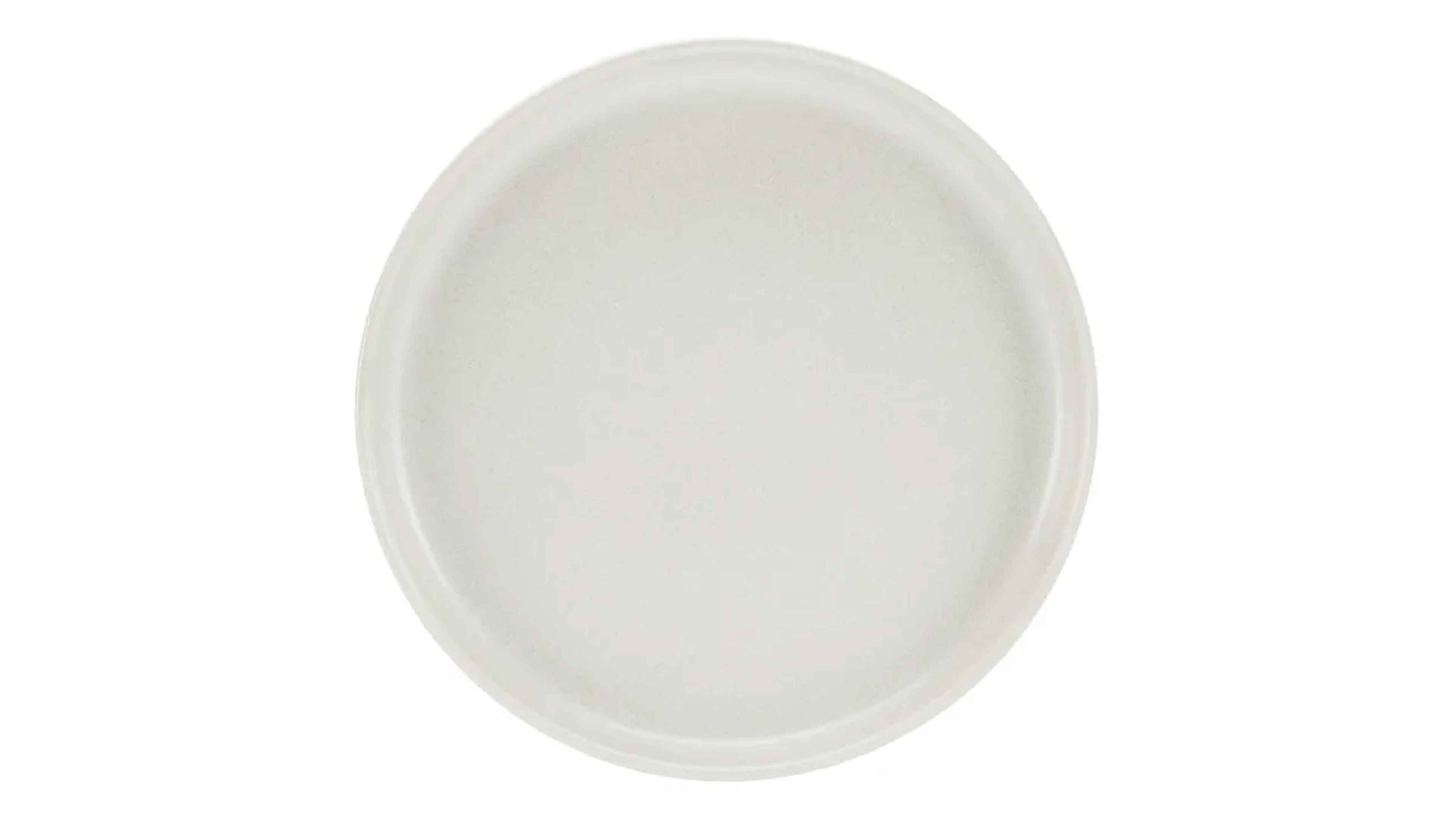 CREATABLE Uno  Gourmetplatte weißes Steinzeug  Durchmesser ca. 33 cm