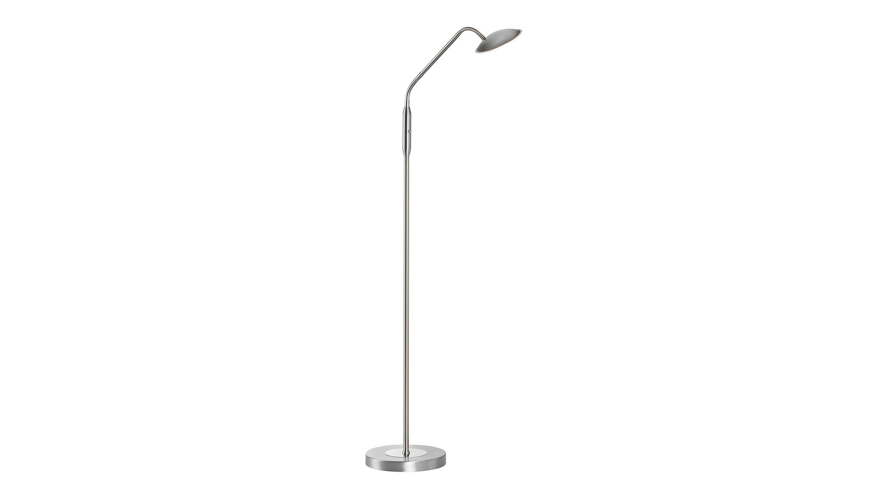 FH Leuchten Serie Tralli - Stehlampe Nickel matt - Höhe ca. 135 cm