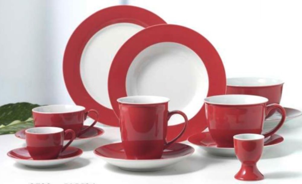 Kaffeeservice Doppio Ritzenhof & Breker 12 teilig Kaffeetassen Teller