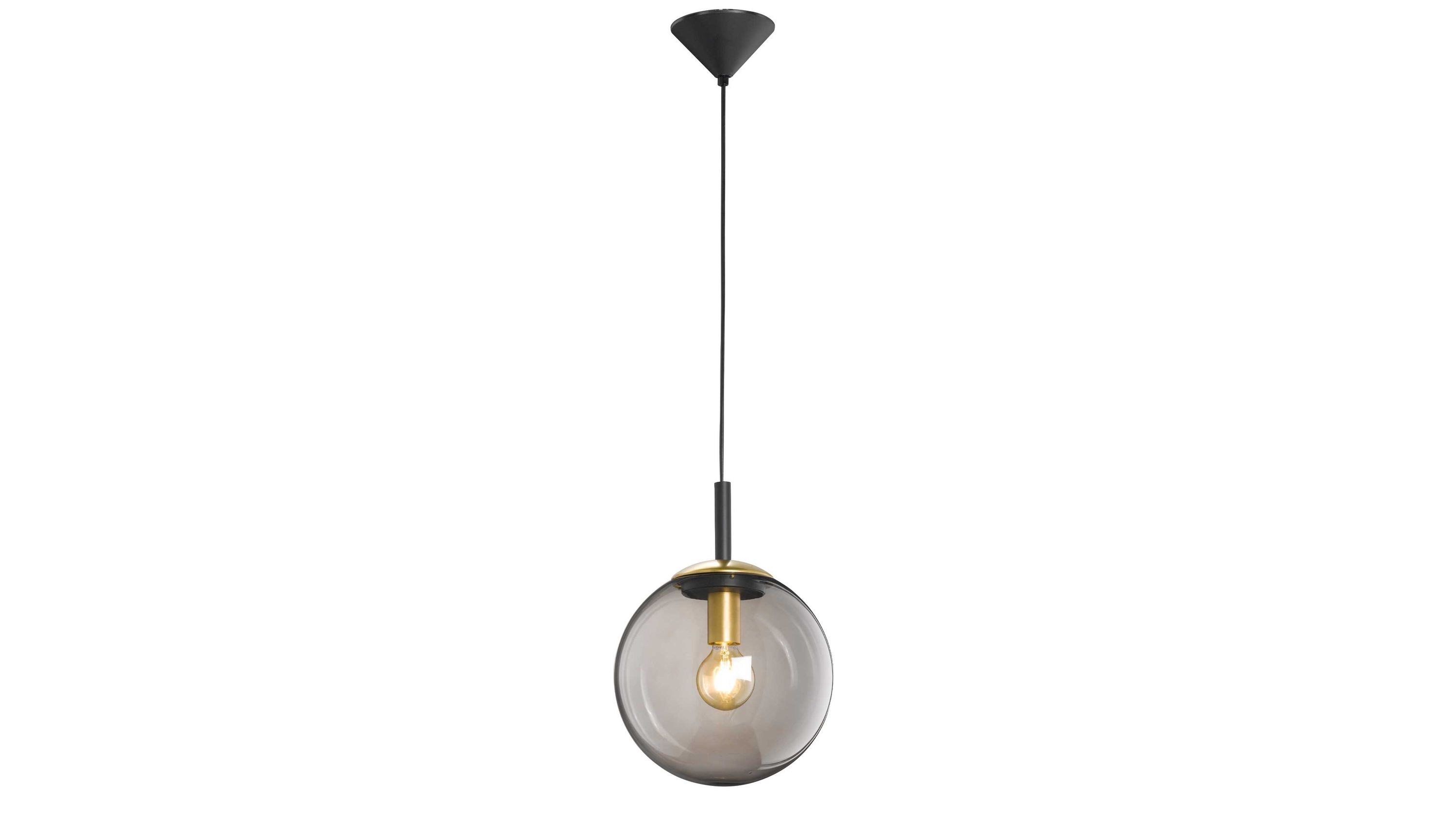 FH Hängelampe Dini Rauchglas  Durchmesser ca. 25 cm