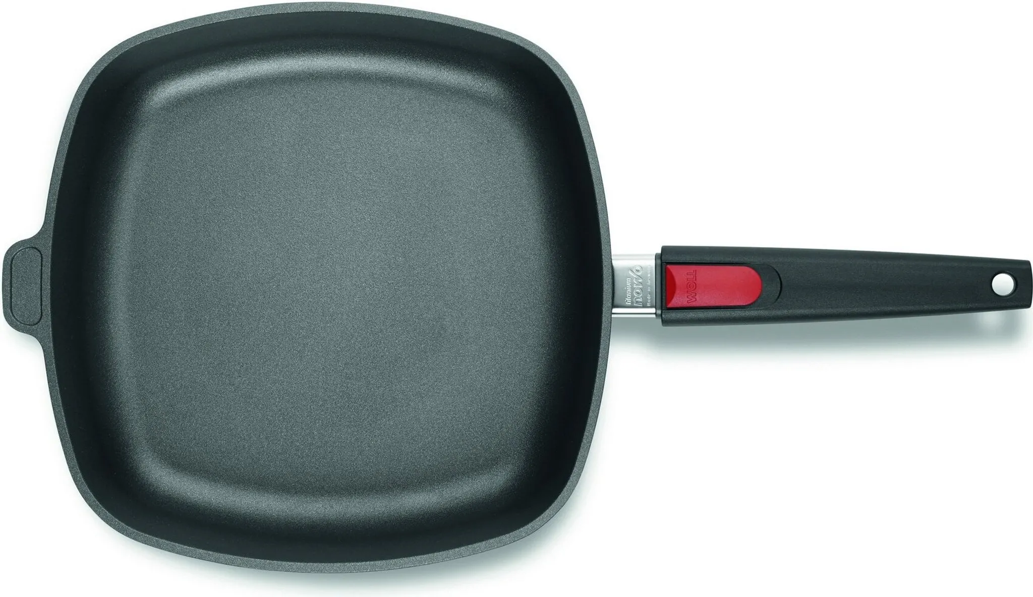 Woll Gusspfanne Titanium NOWO eckig 28 cm keine Induktion Aluminium Backofenfest