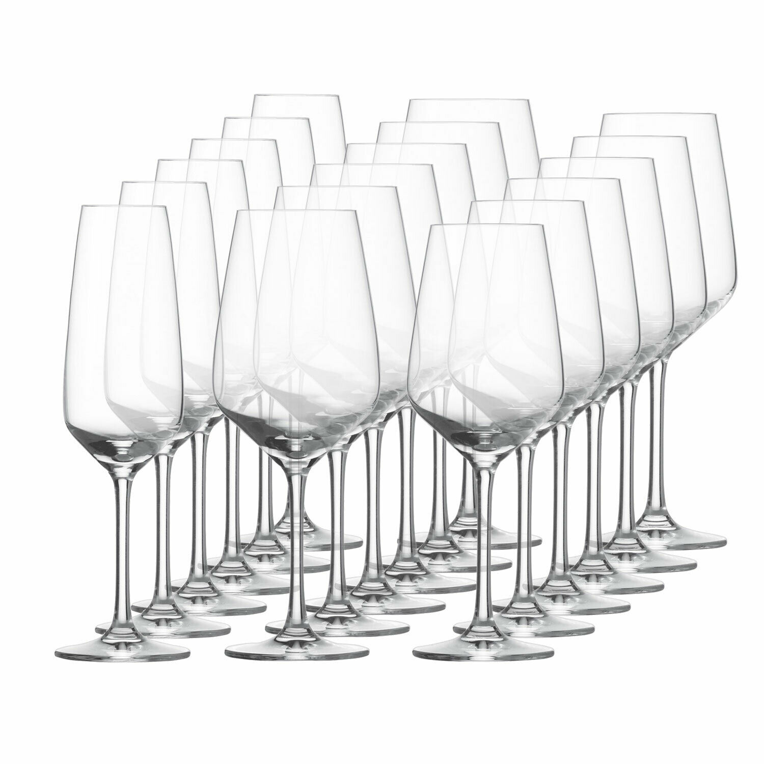 Zwiesel Gläserset Taste 18-tlg. Kristallglas klar Sektglas Rotweinglas Weißwein