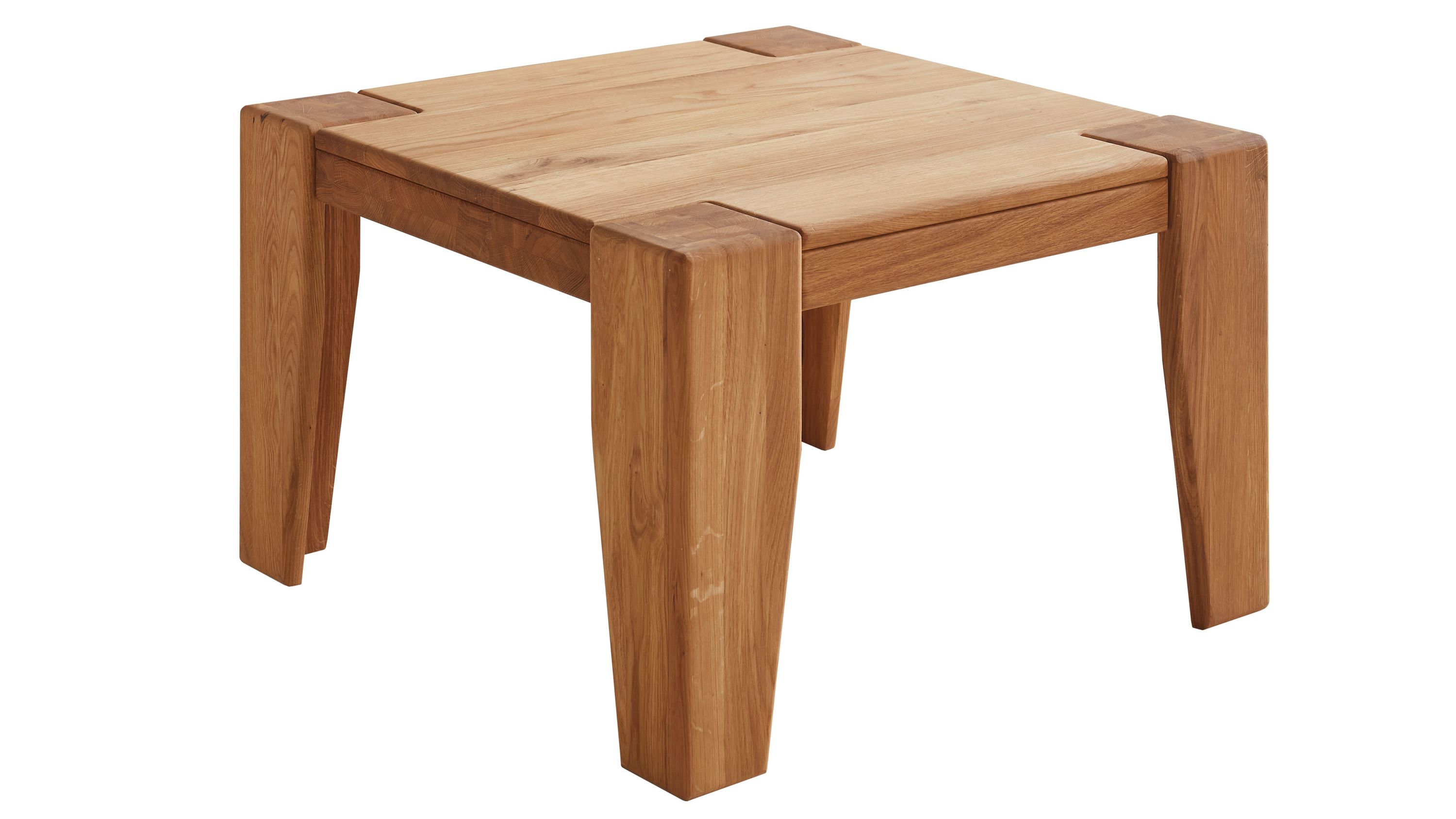 WOODS & TRENDS Programm Loft - Couchtisch Eiche natur - ca. 70 x 70 cm