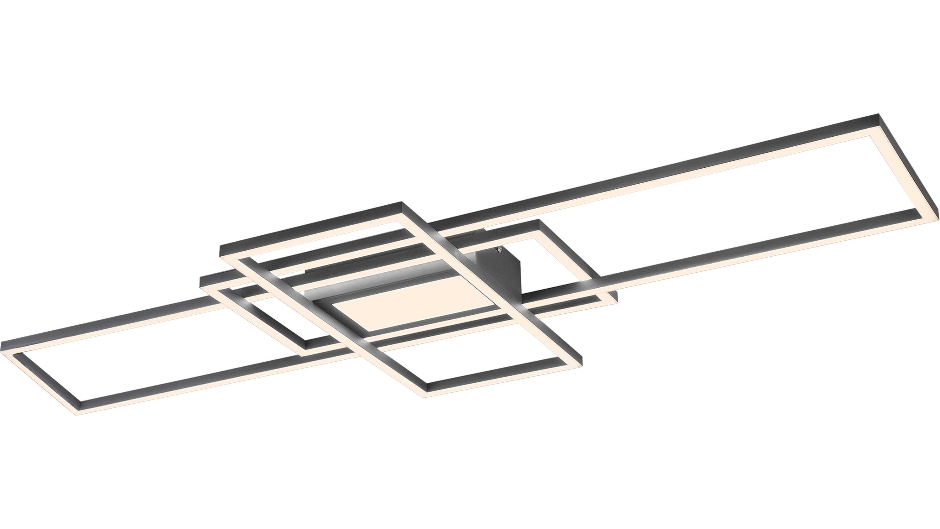 Trio Deckenleuchte Irvine Nickel matt  Länge ca. 105 cm