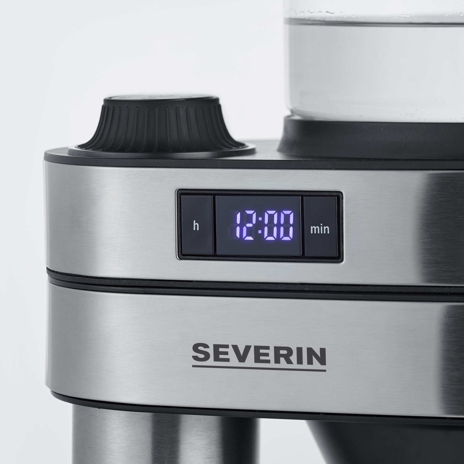 Kaffeemaschine Caprice Severin Caprice Kaffeemaschine Filterkaffeemaschine 1L schwarz silber  Edelstahl gebürstet