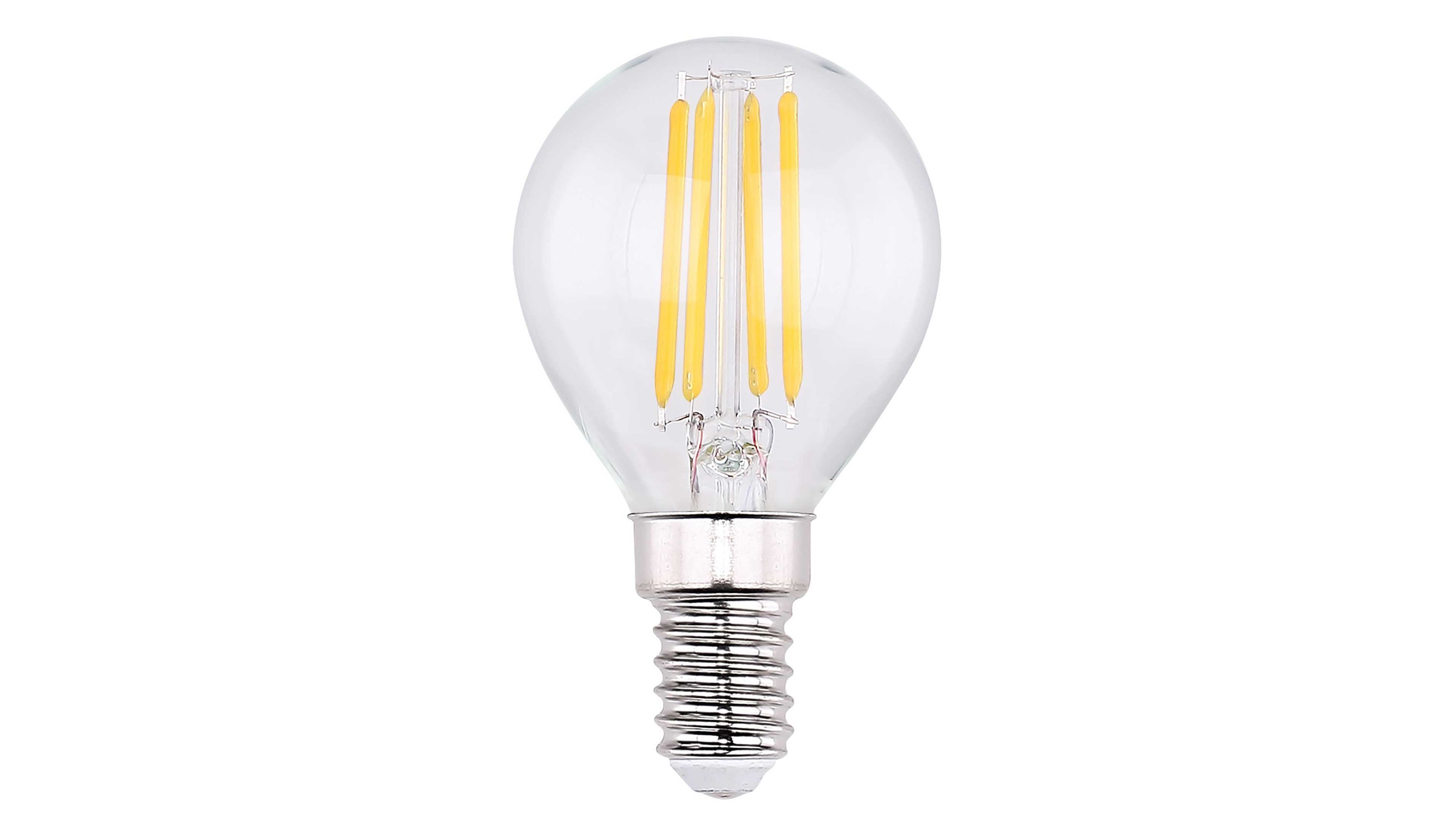 GLOBO LED-Leuchtmittel-Set transparentes Glas - dreiteilig
