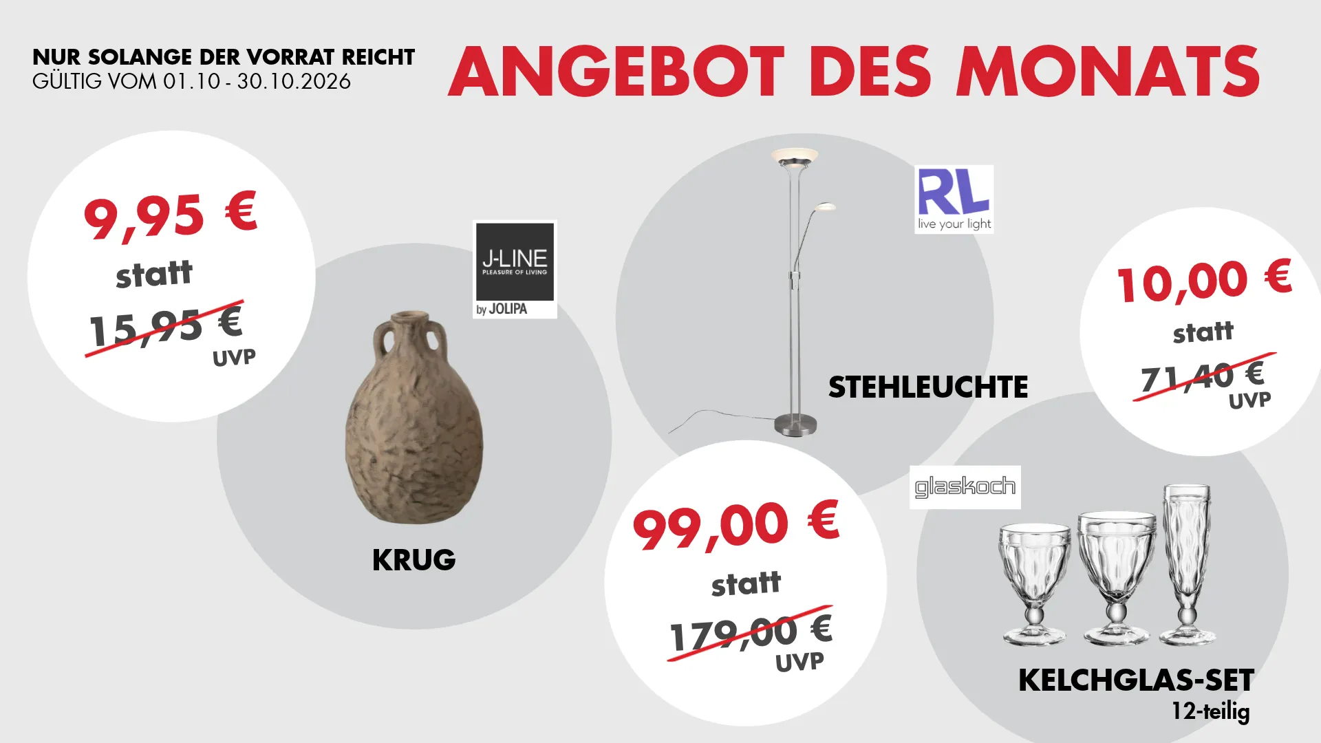 ANGEBOT DES MONATS