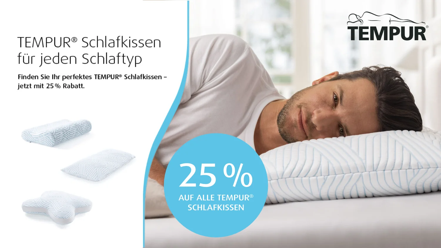 Tempur Kissen- Aktion.