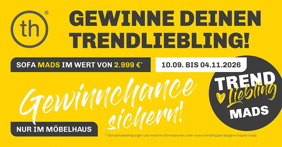 TRENDHOPPER GEWINNSPIEL - GEWINNEN SIE IHREN TRENDLIEBLING!
