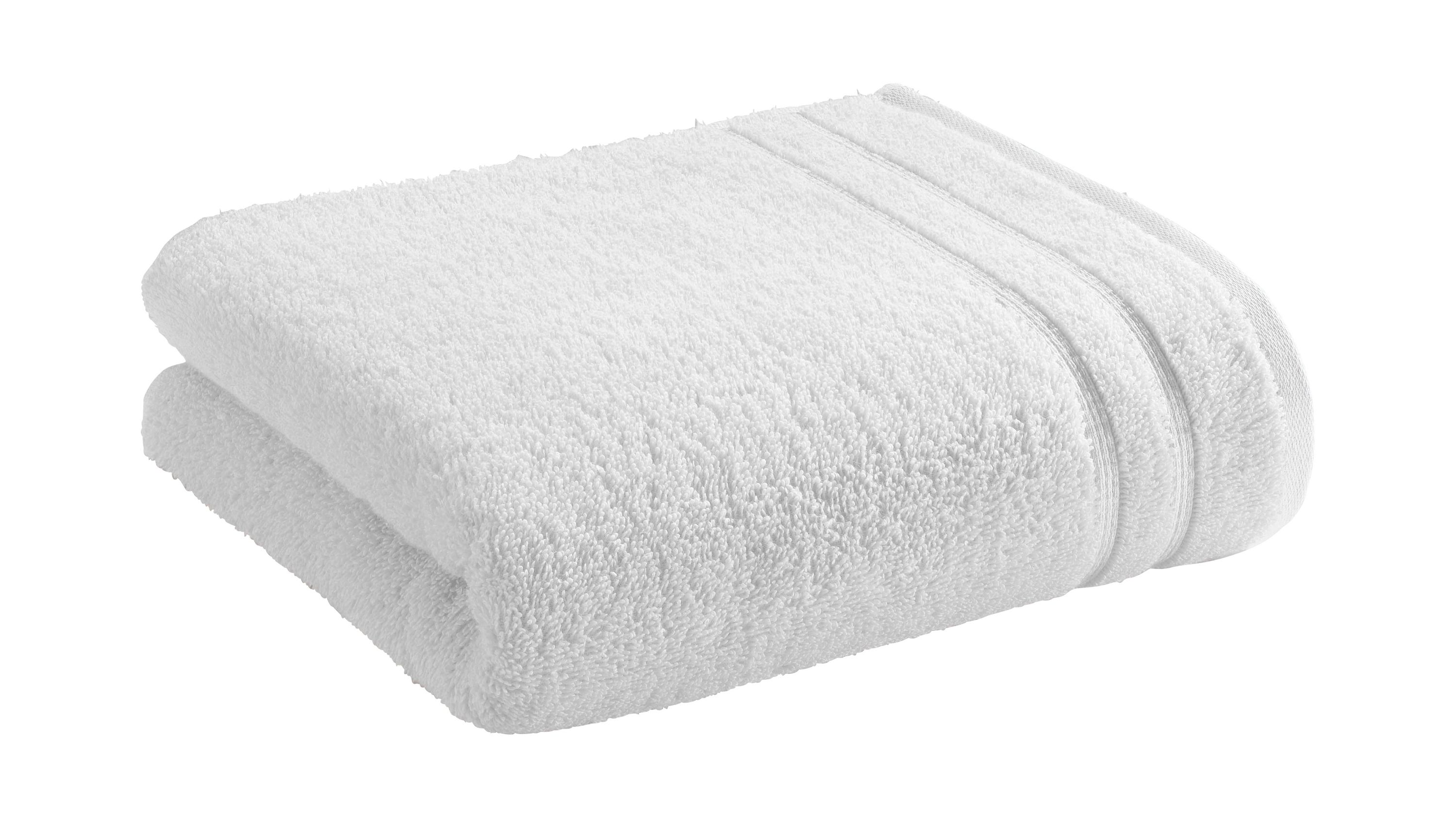 VOSSEN® Four Seasons - Handtuch weiße Baumwolle ca. 50 x 100 cm