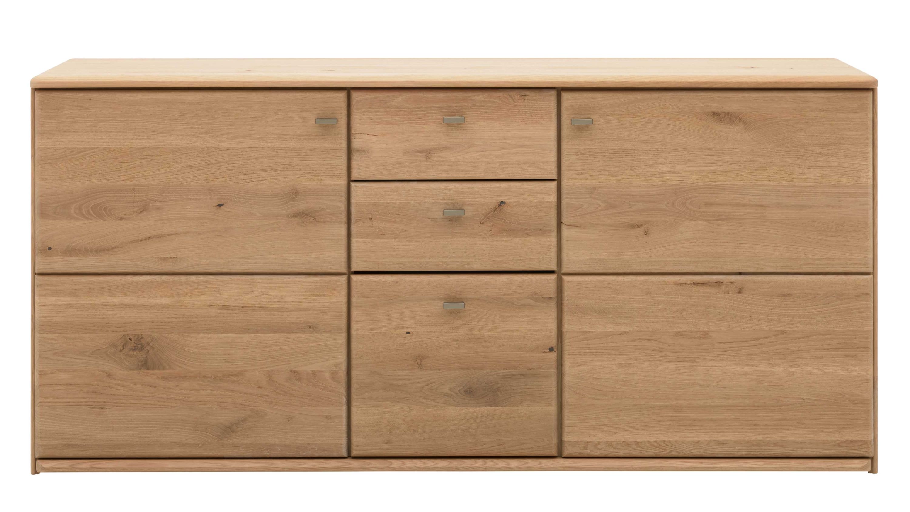 Sideboard mit drei Türen und drei Schubladen in Holzoptik Sideboard mit drei Türen und drei Schubladen in natürlicher Holzoptik