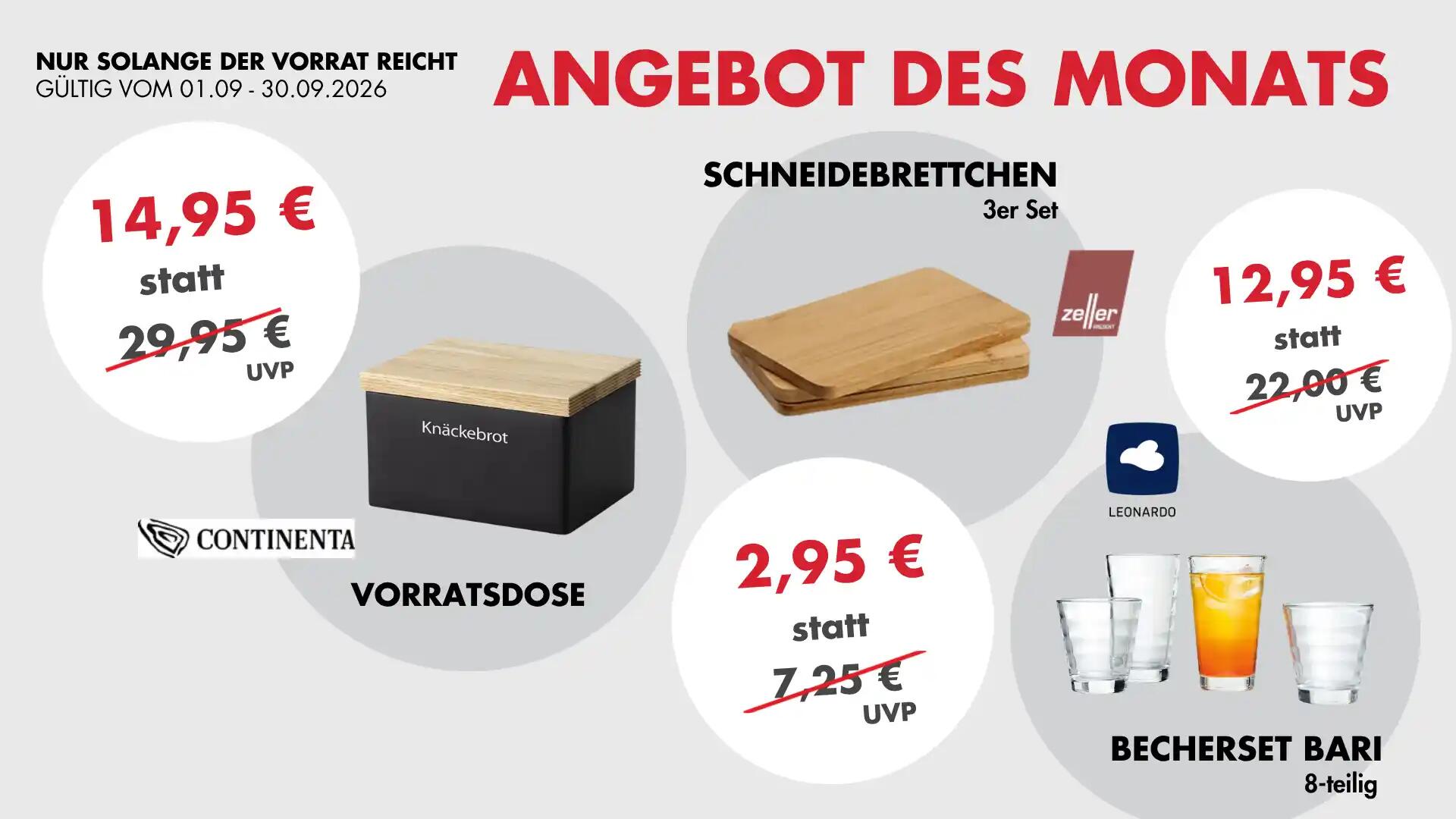 ANGEBOT DES MONATS