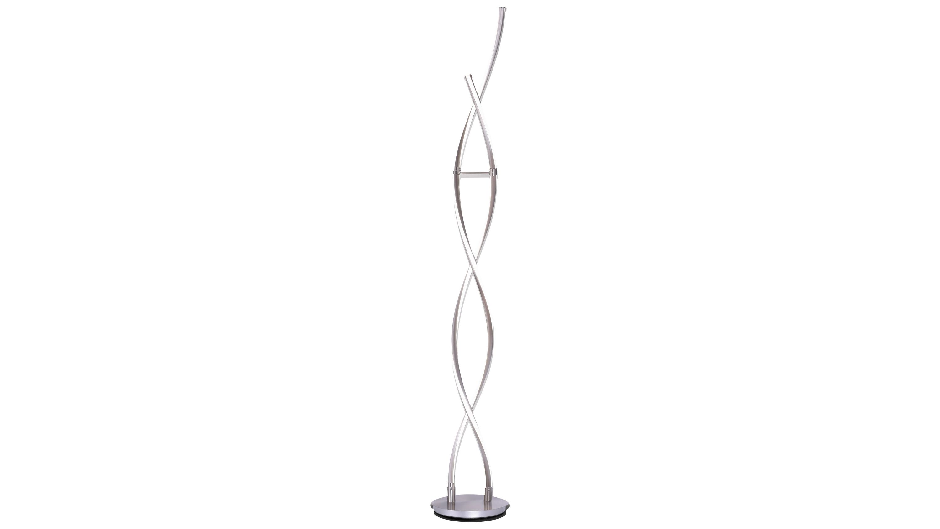 Paul Neuhaus Q®-MALINA - Stehlampe Stahl & weißes Acrylglas  Höhe ca. 139 cm