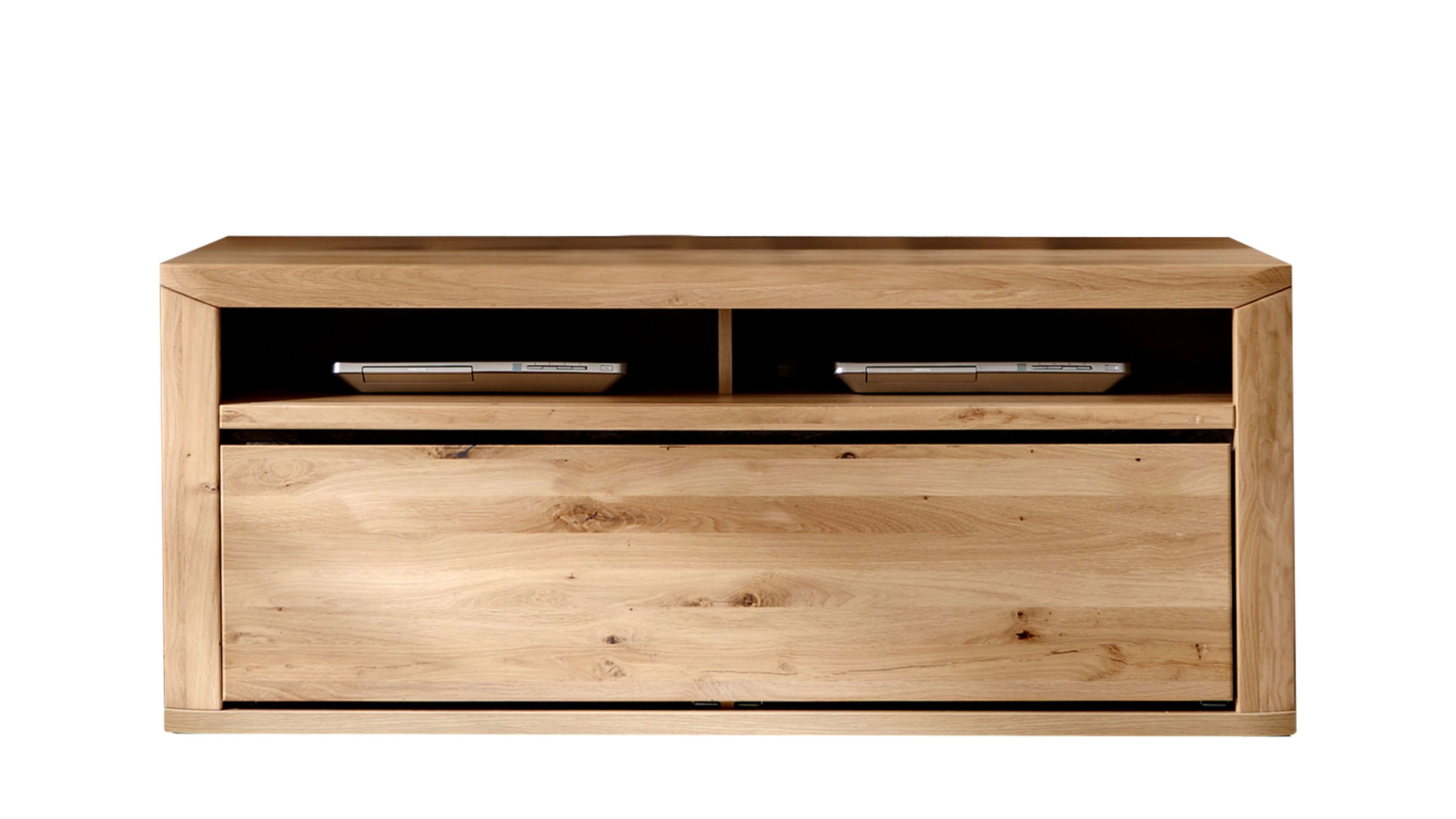 Lowboard Alteiche  eine Schublade, zwei Fächer