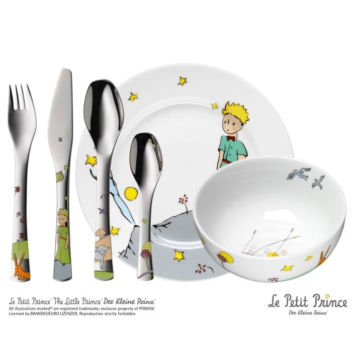 WMF Kinderbesteck Der kleine Prinz 6-tlg Cromargan® Edelstahl Rostfrei 18/10