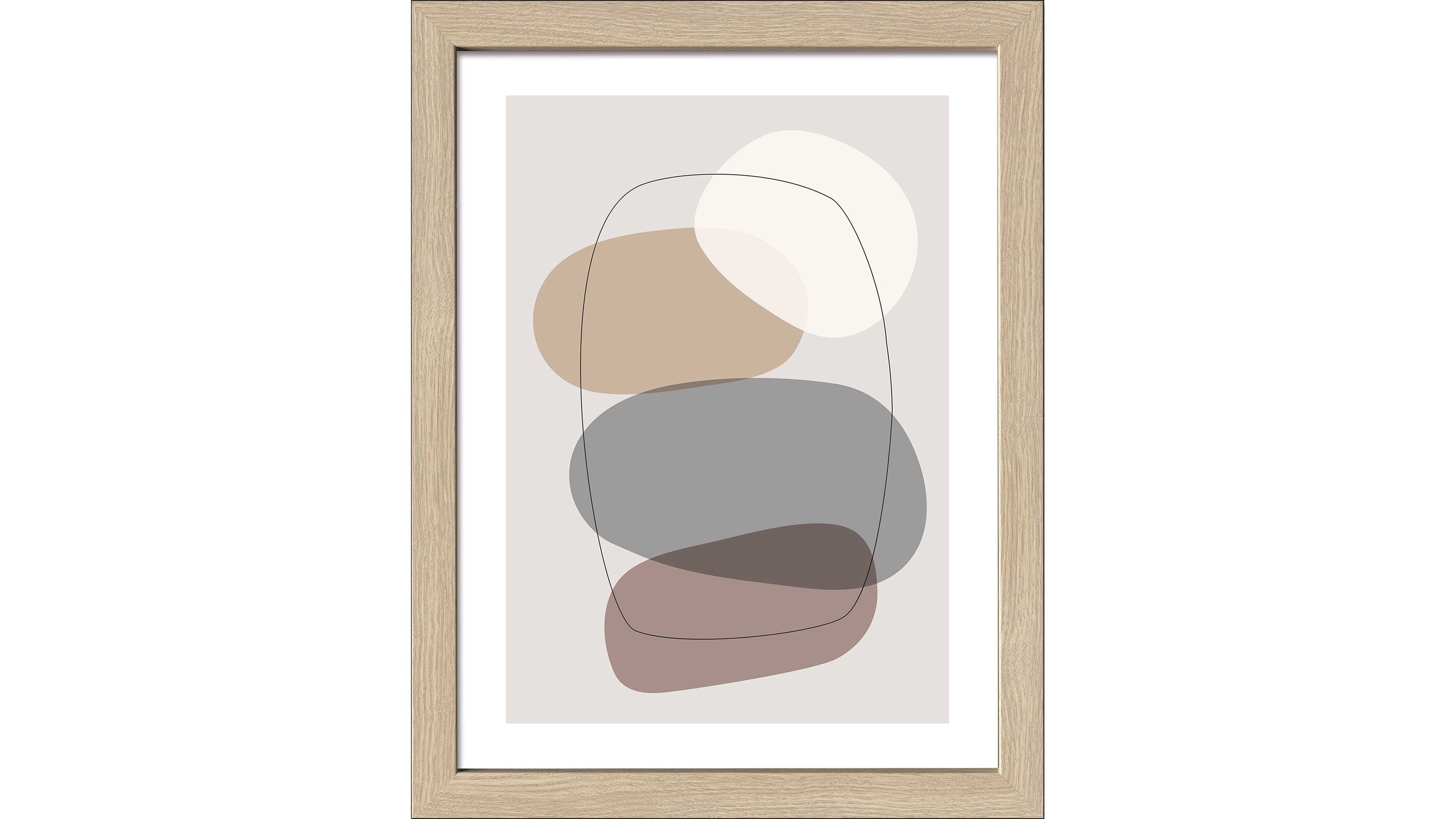 PRO®ART Kunstdruck Scandic Living Lines and shapes VI - ca. 35 x 45 cm